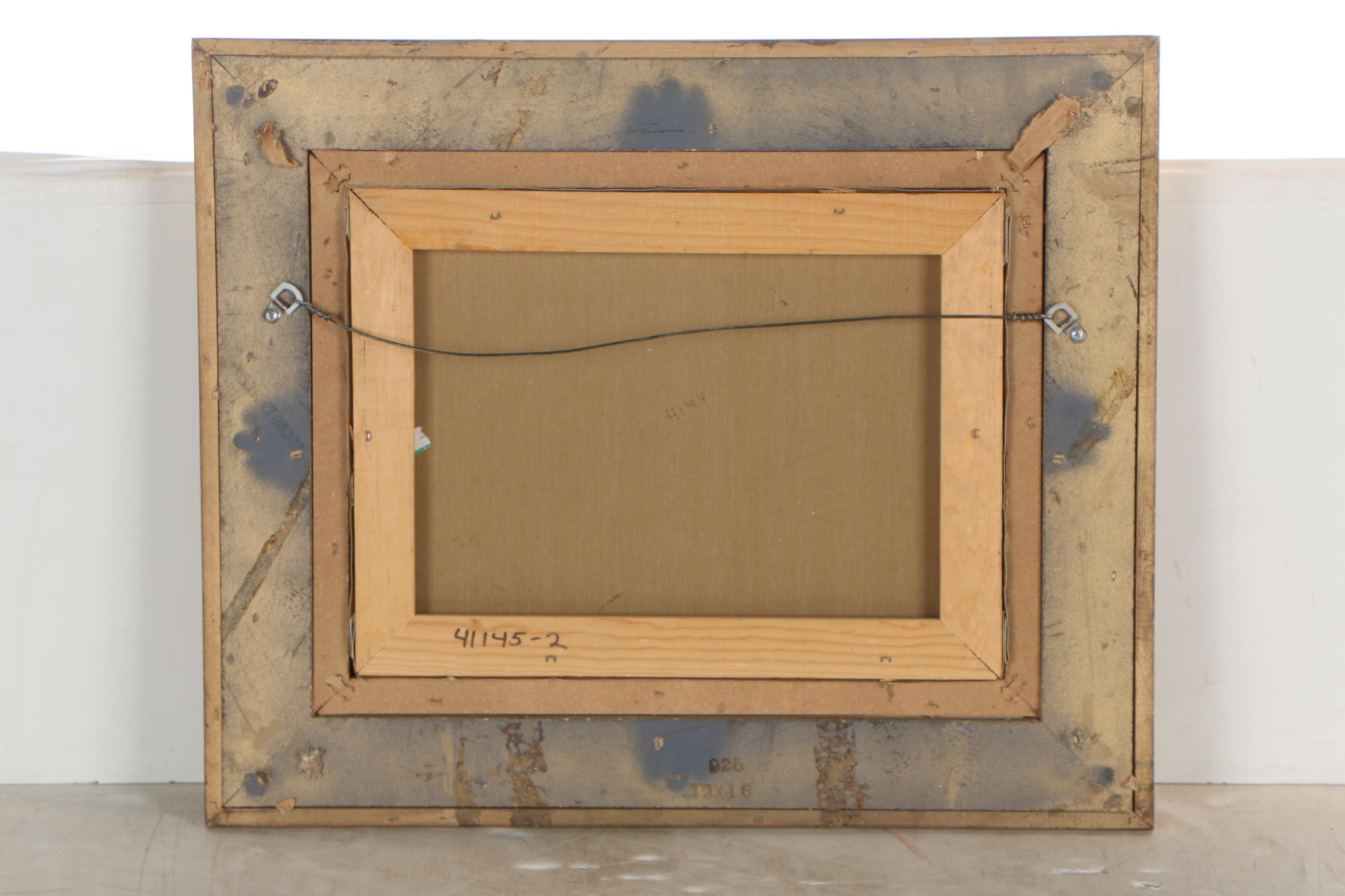 H. Gailey Oil Landscape Painting