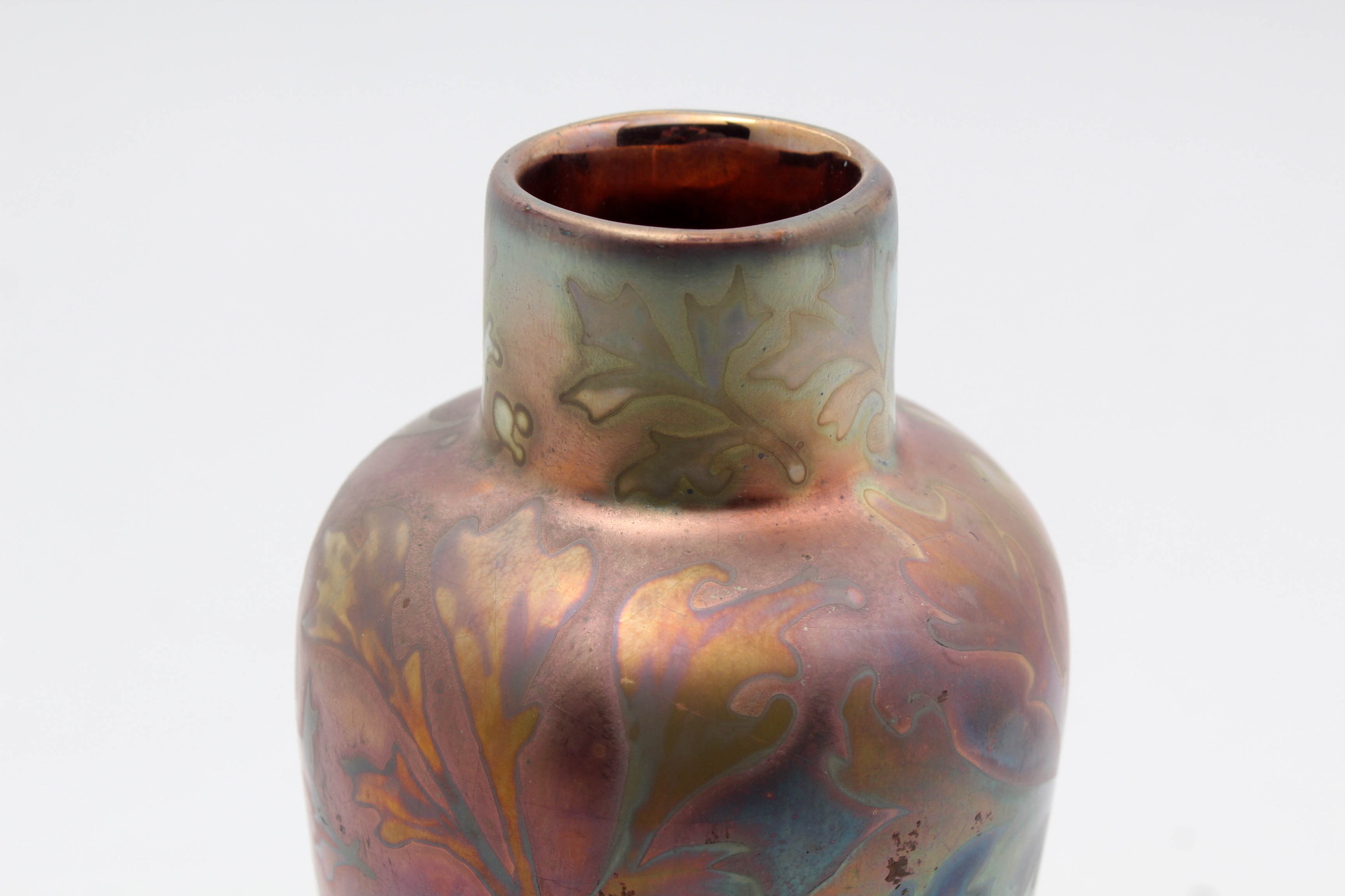 Weller Pottery "Sicard" Vase with Signature, Early 20th Century