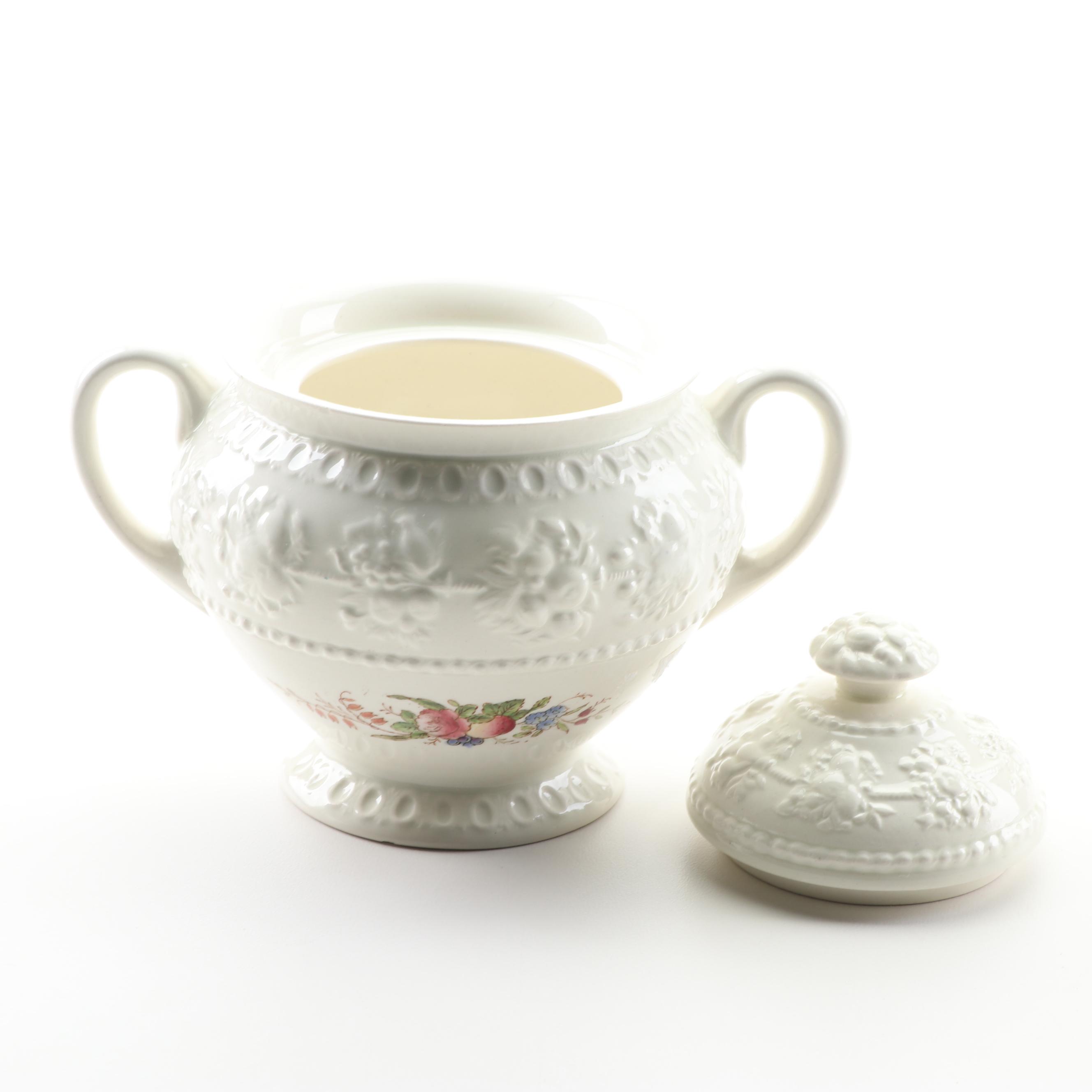 Wedgwood "Mayfair" Earthenware Coffee Serveware, Early 20th Century