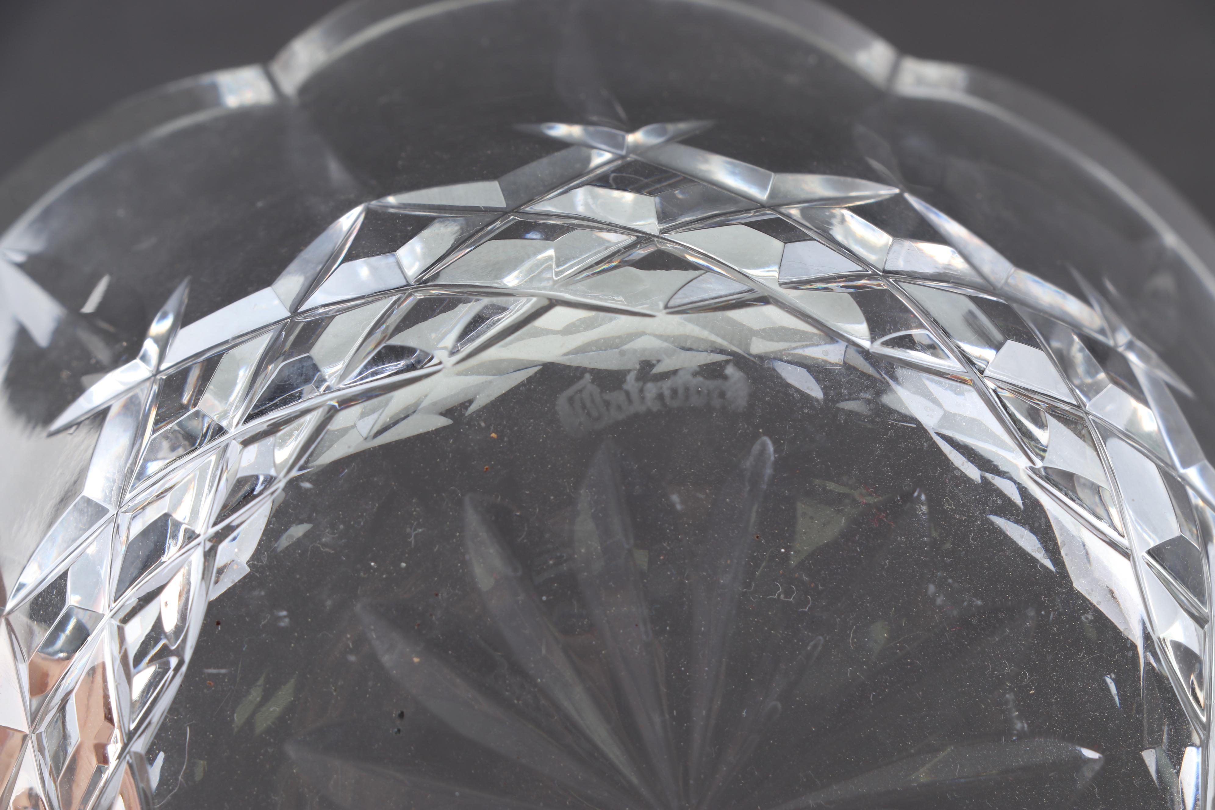 Waterford Crystal "Lismore" Scalloped Bowls