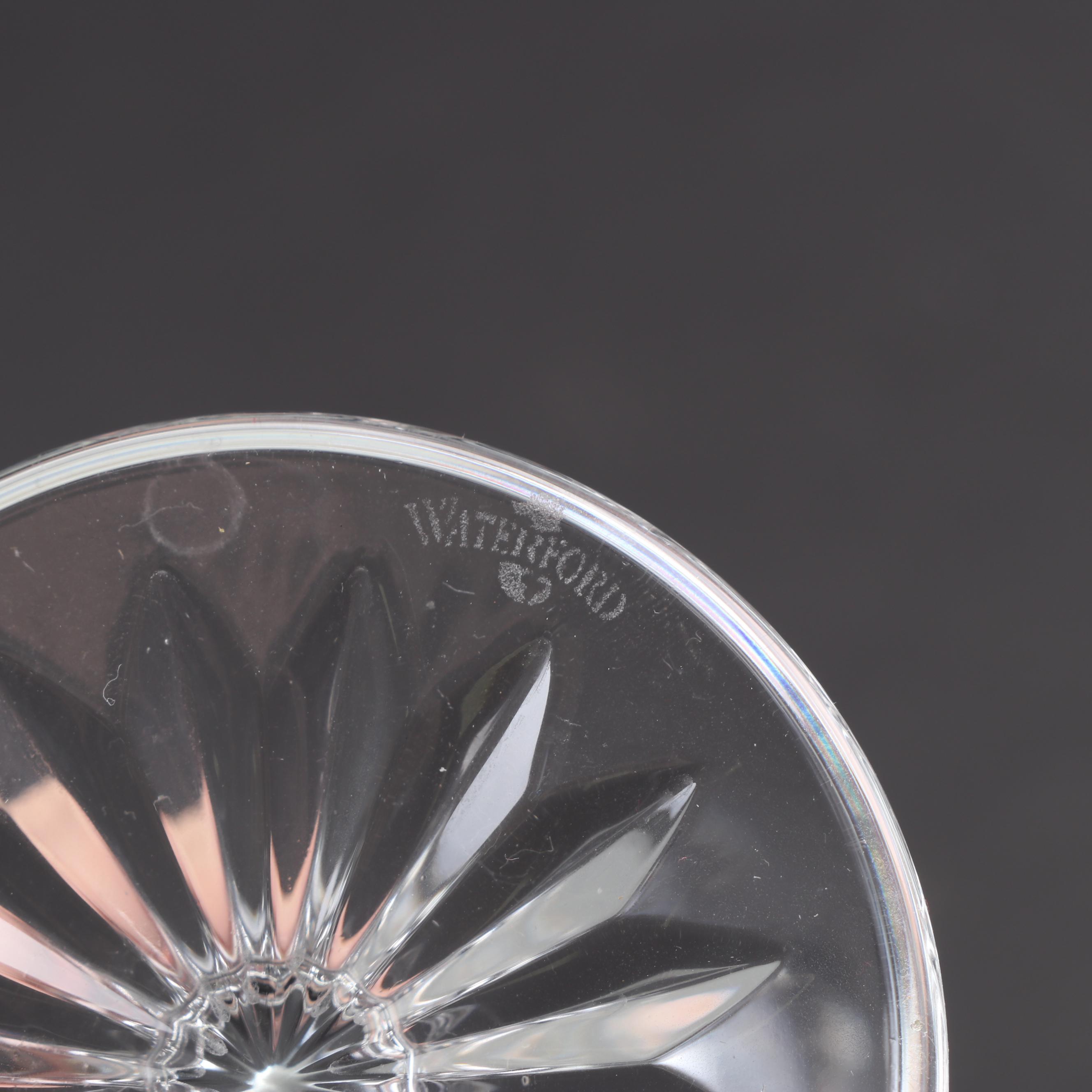 Waterford Crystal "Lismore" White Wine Glasses