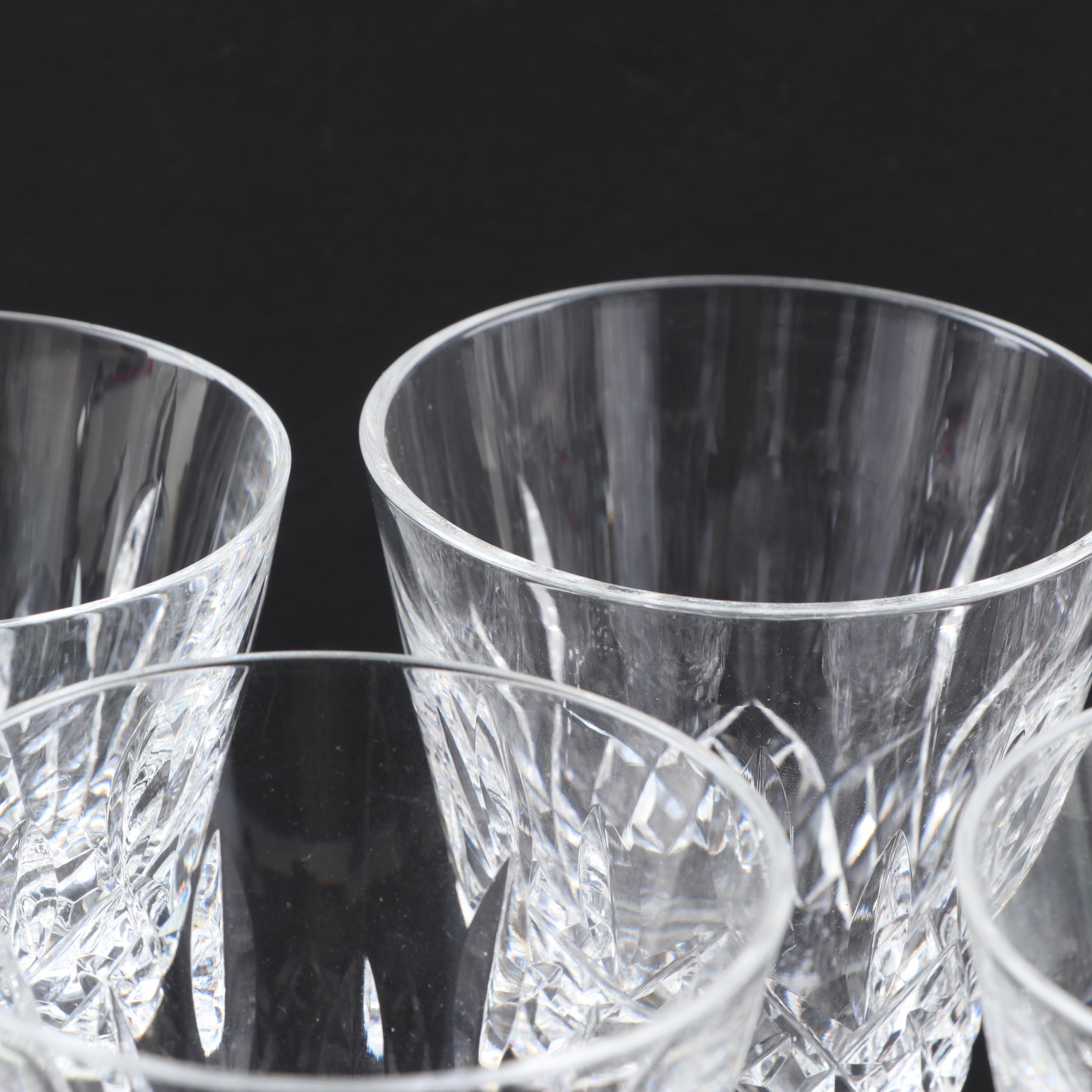 Waterford Crystal "Lismore" Claret Wine Glass Set