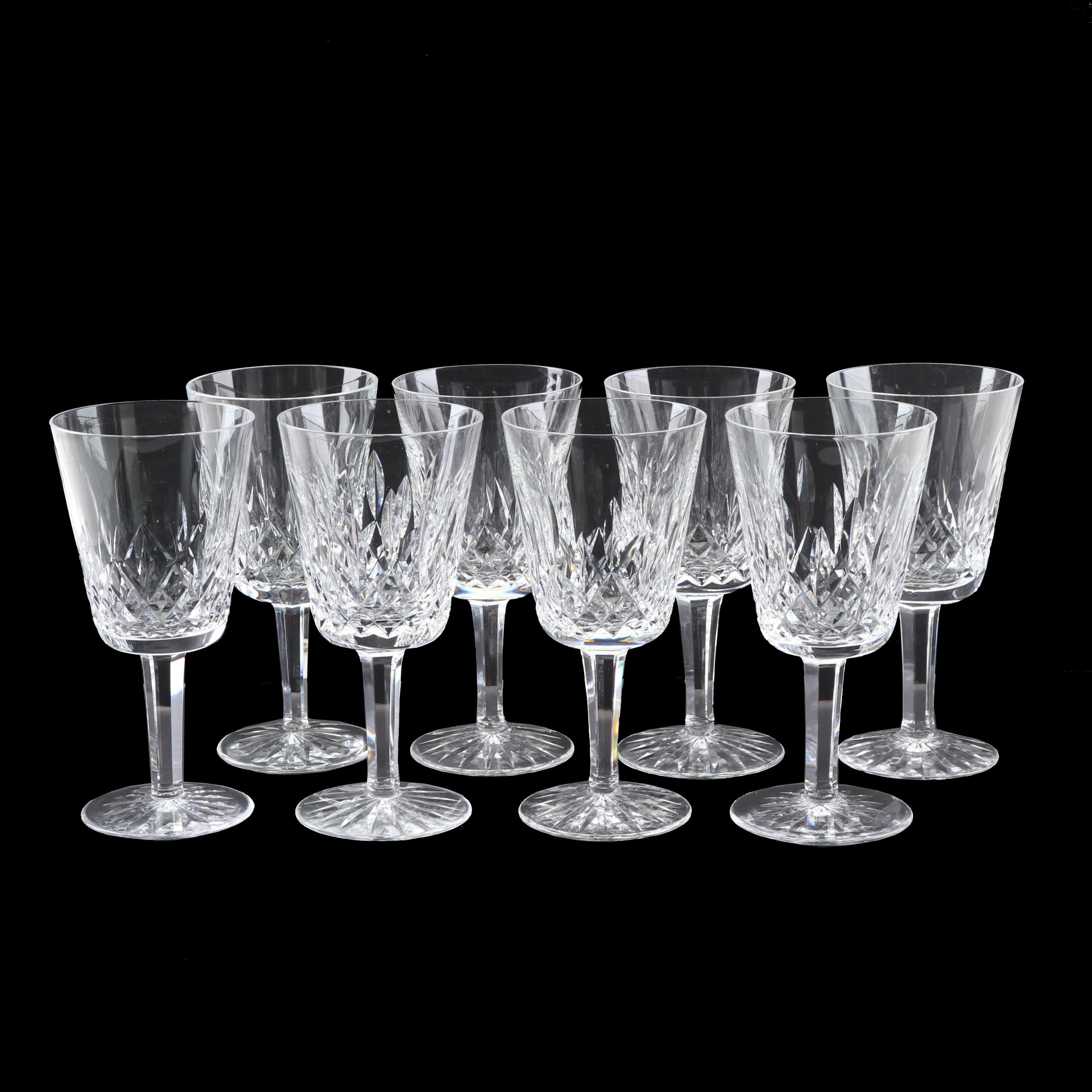 Waterford Crystal "Lismore" Water Goblets