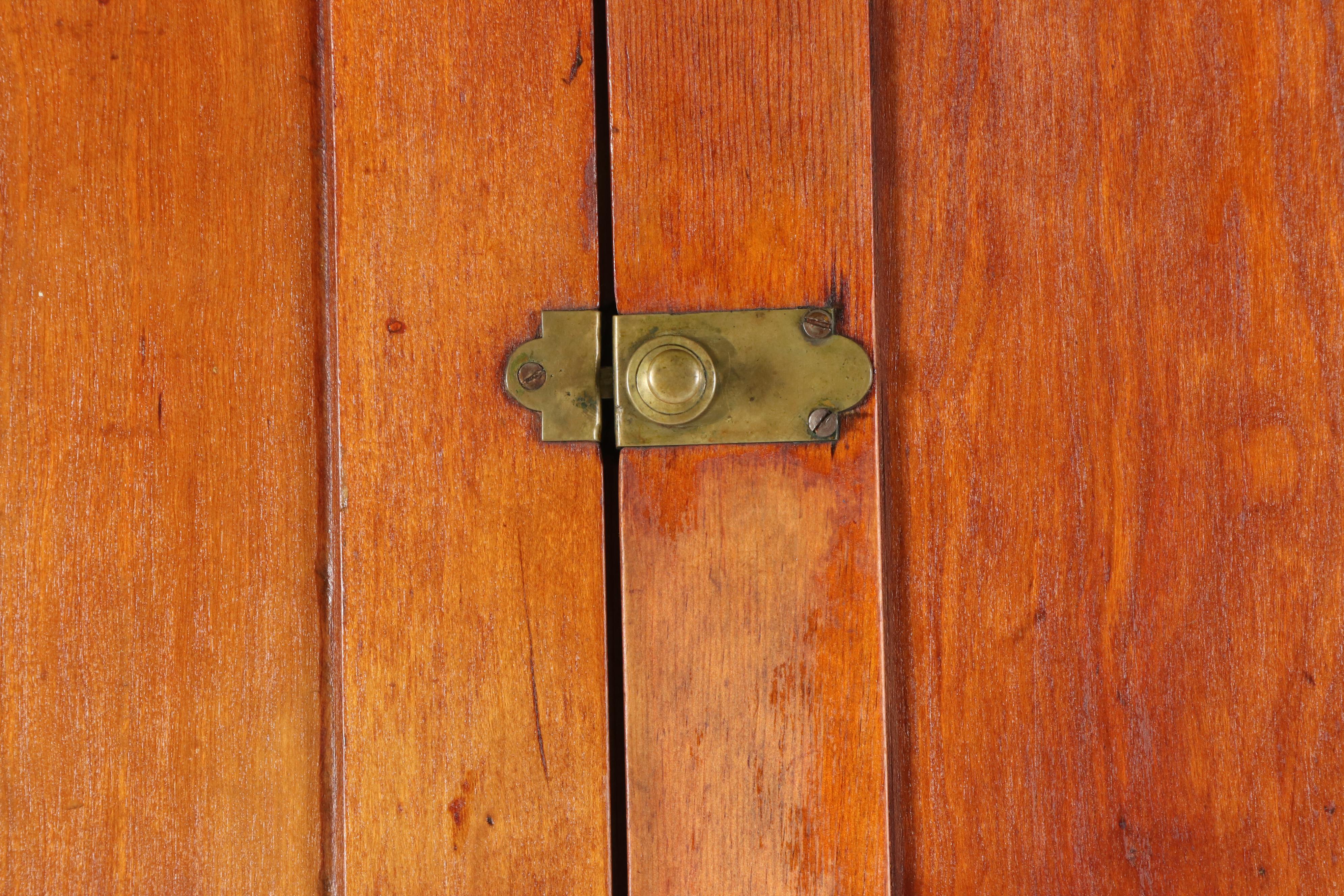 Cherrywood Corner Cabinet, Early 20th Century
