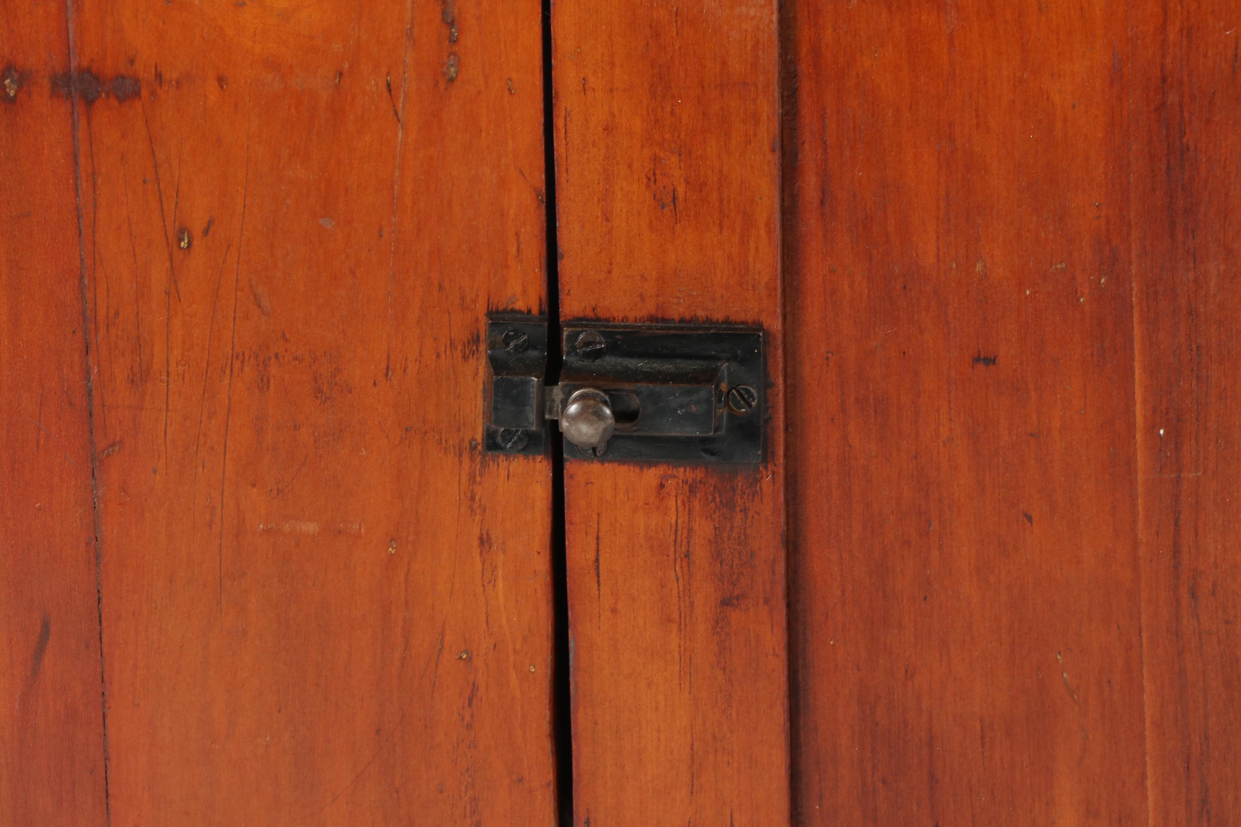 Cherrywood Corner Cabinet, Early 20th Century