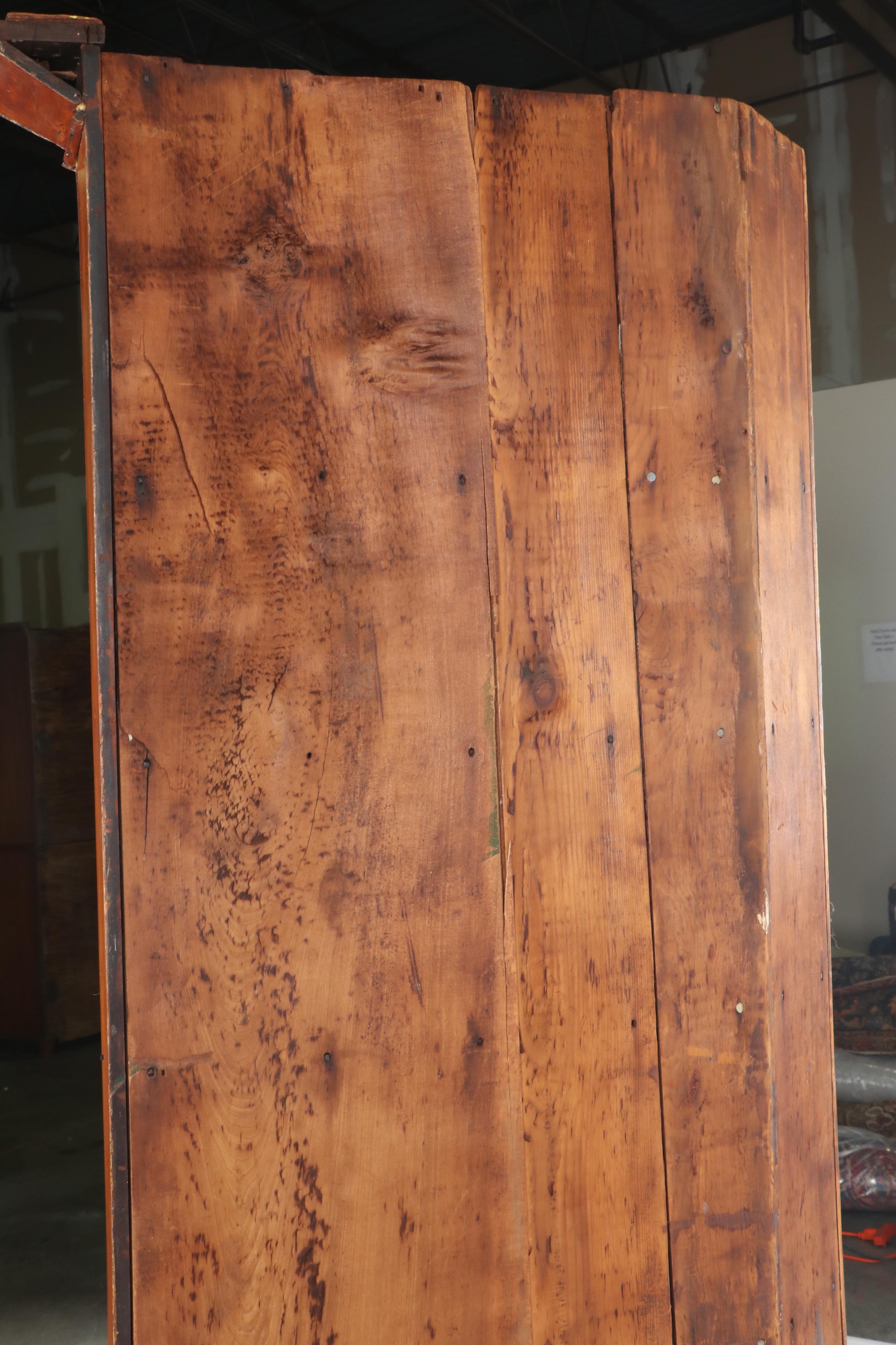 Cherrywood Corner Cabinet, Early 20th Century