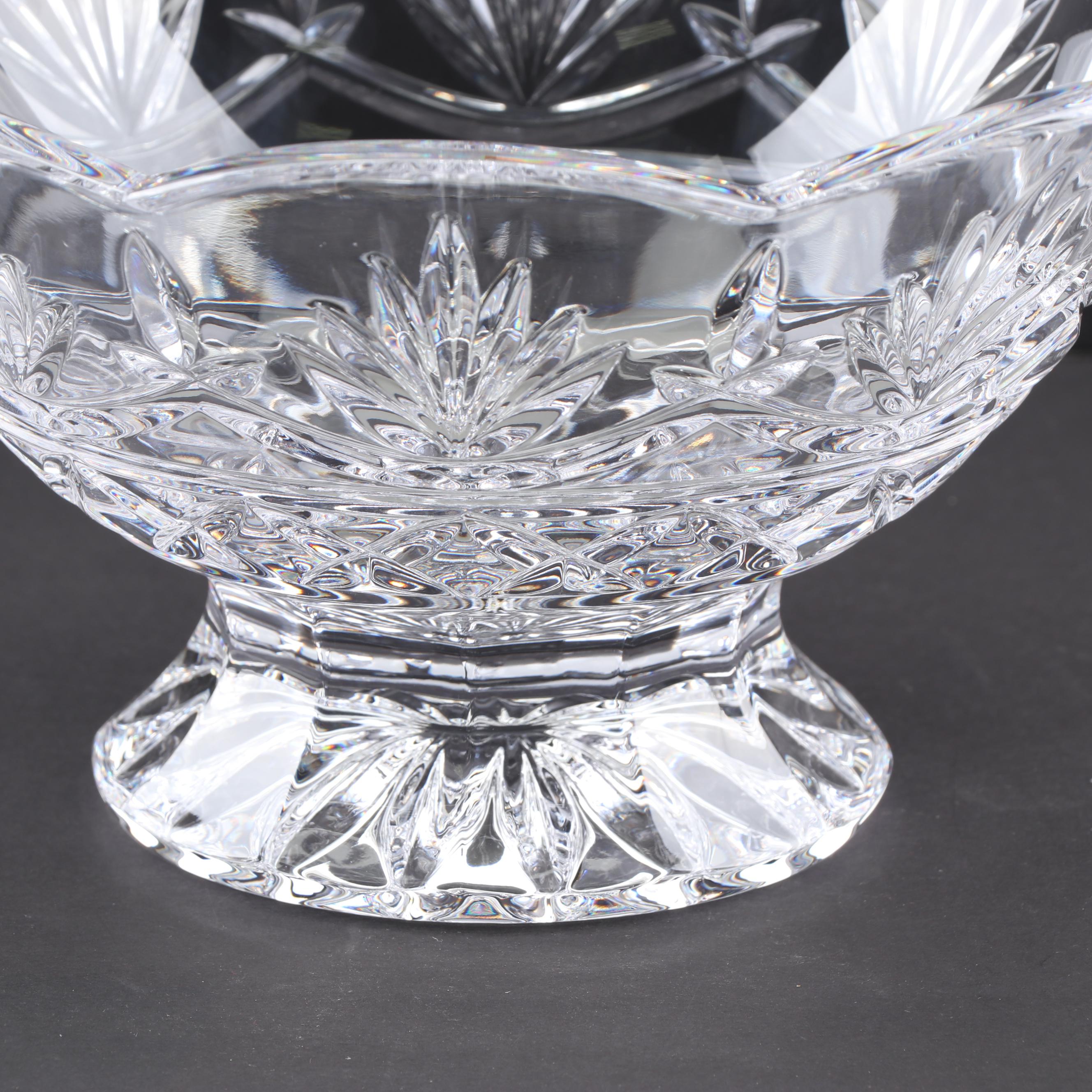 Waterford Crystal "Newgrange" Footed Bowl