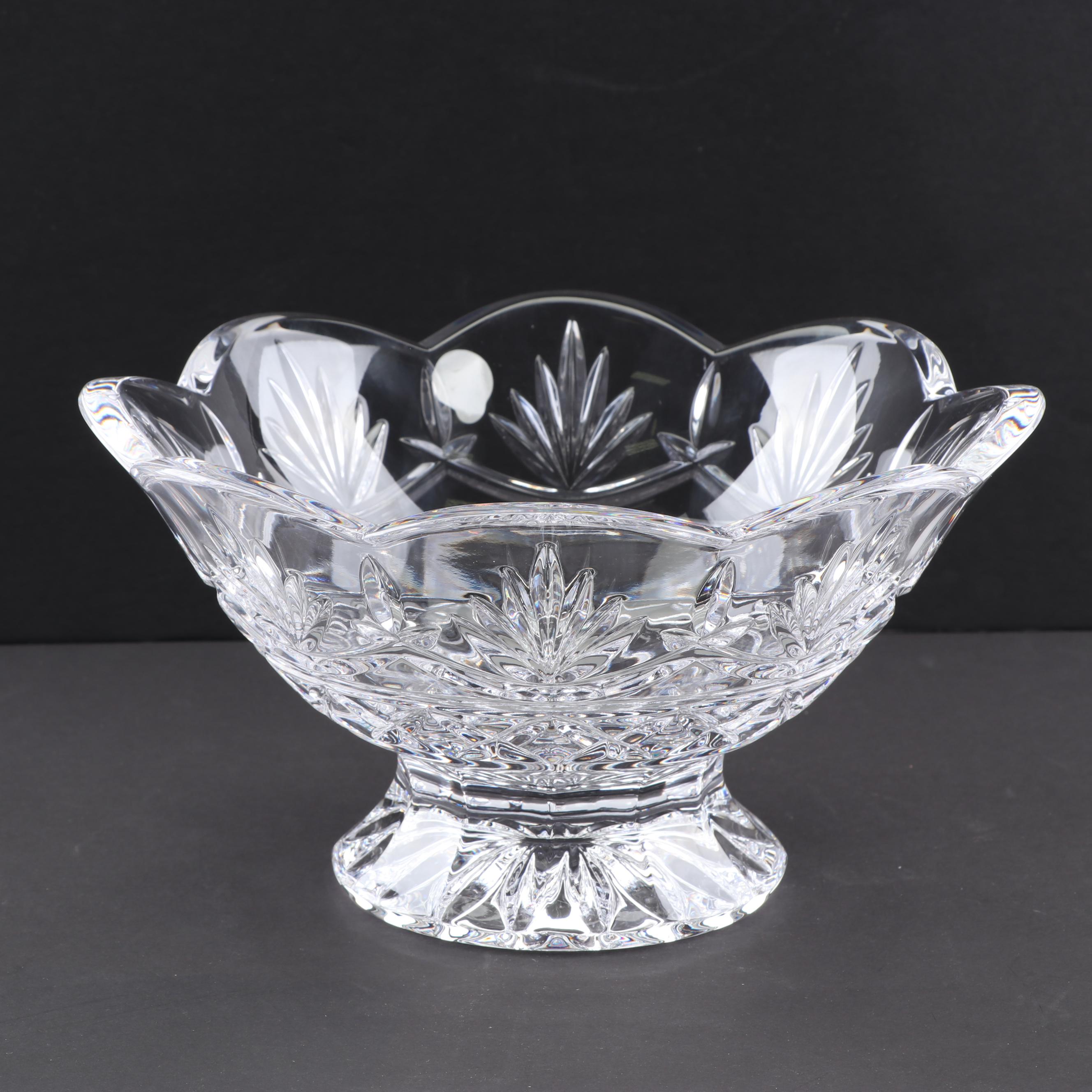Waterford Crystal "Newgrange" Footed Bowl