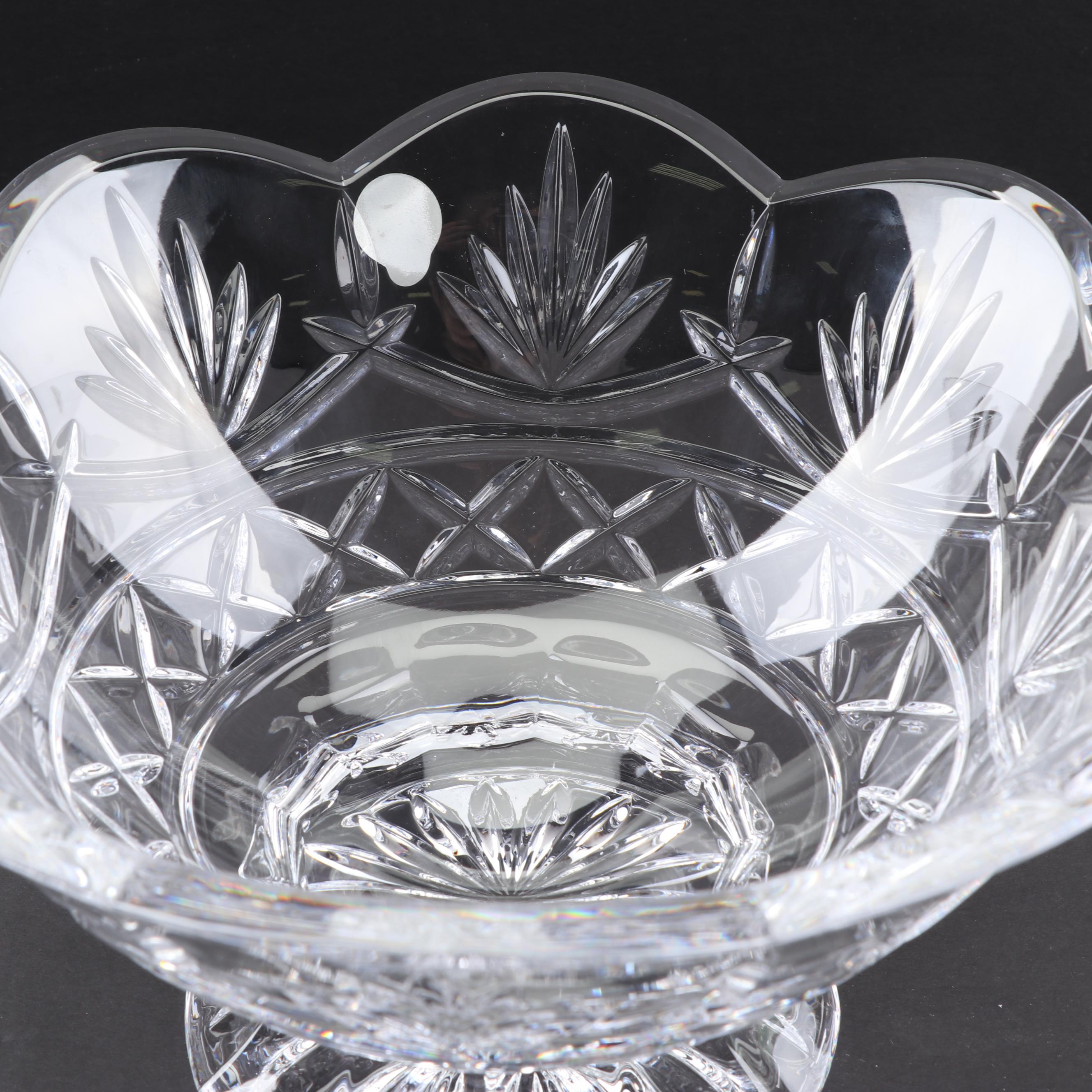 Waterford Crystal "Newgrange" Footed Bowl