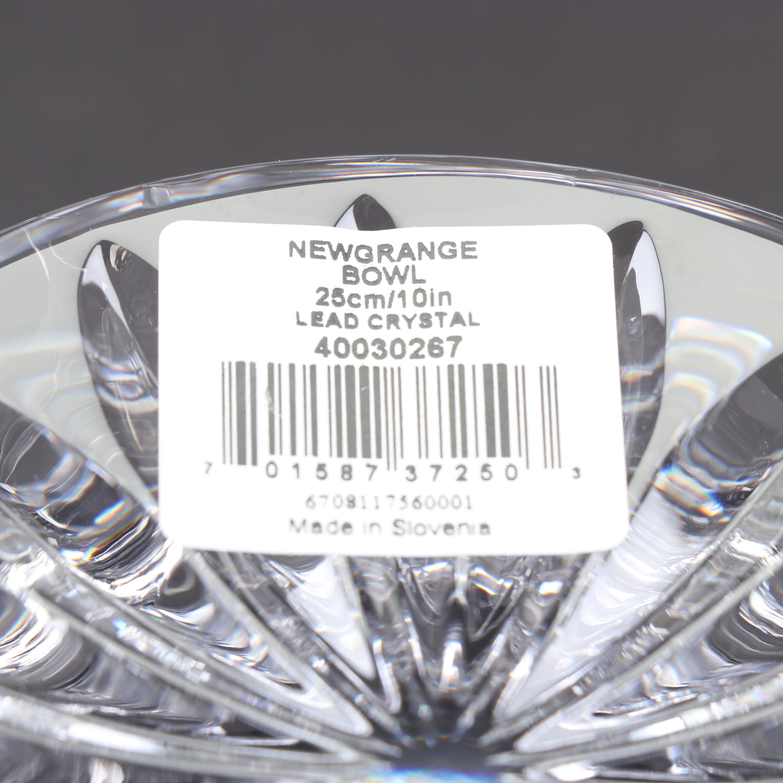 Waterford Crystal "Newgrange" Footed Bowl