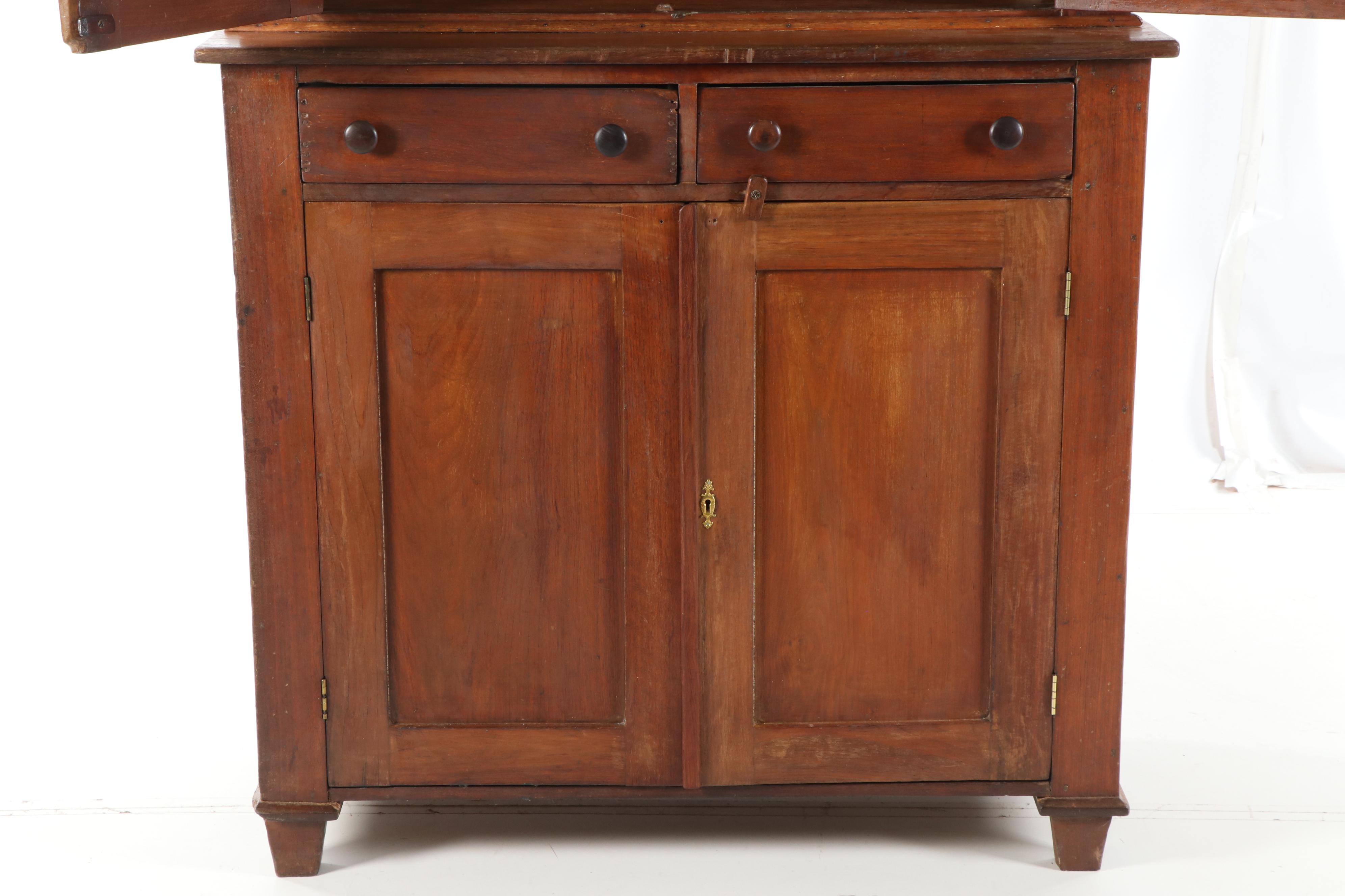 Cherrywood China Cabinet, Late 19th Century