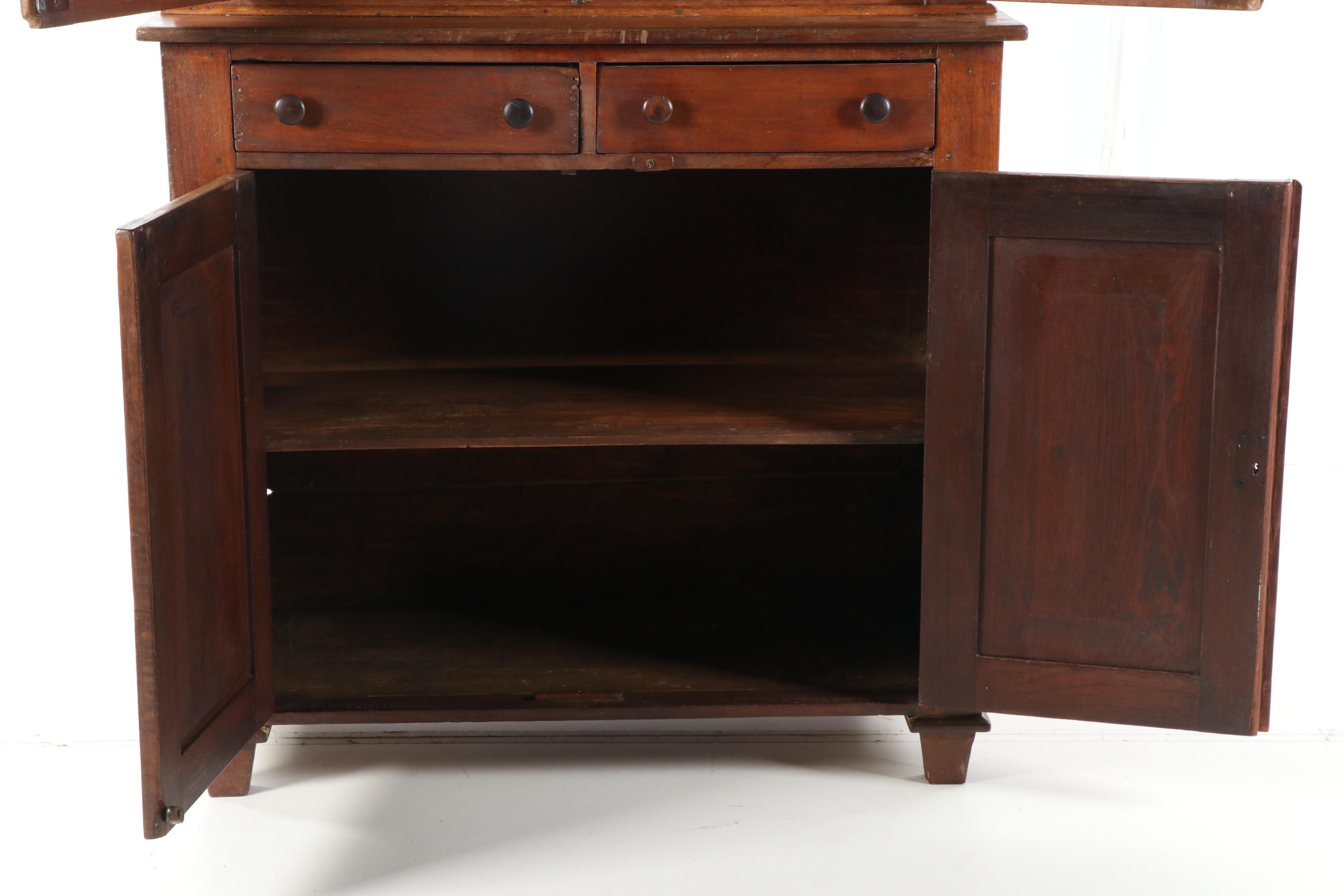 Cherrywood China Cabinet, Late 19th Century