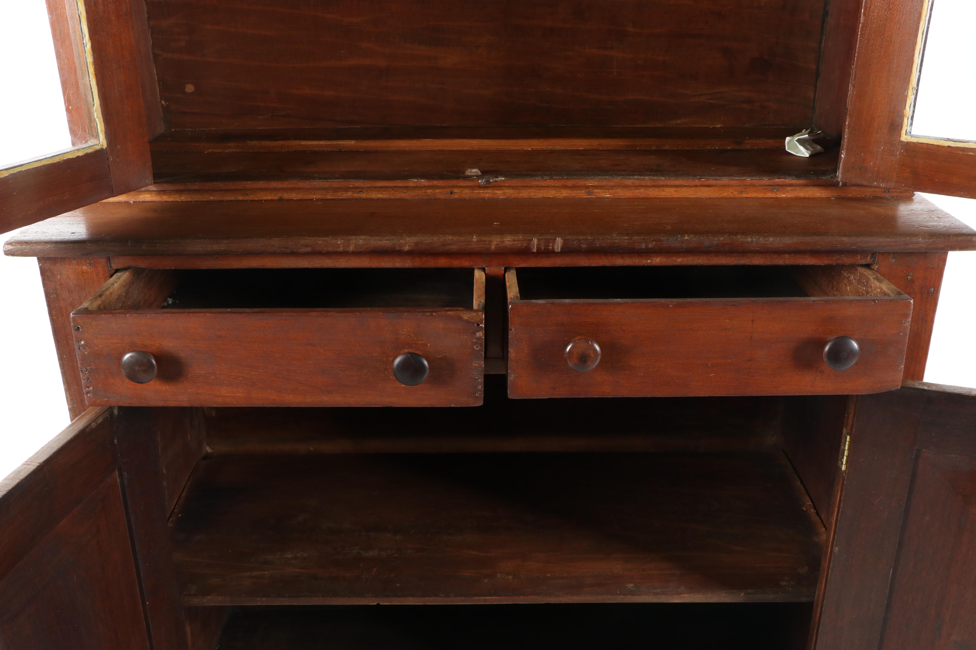 Cherrywood China Cabinet, Late 19th Century