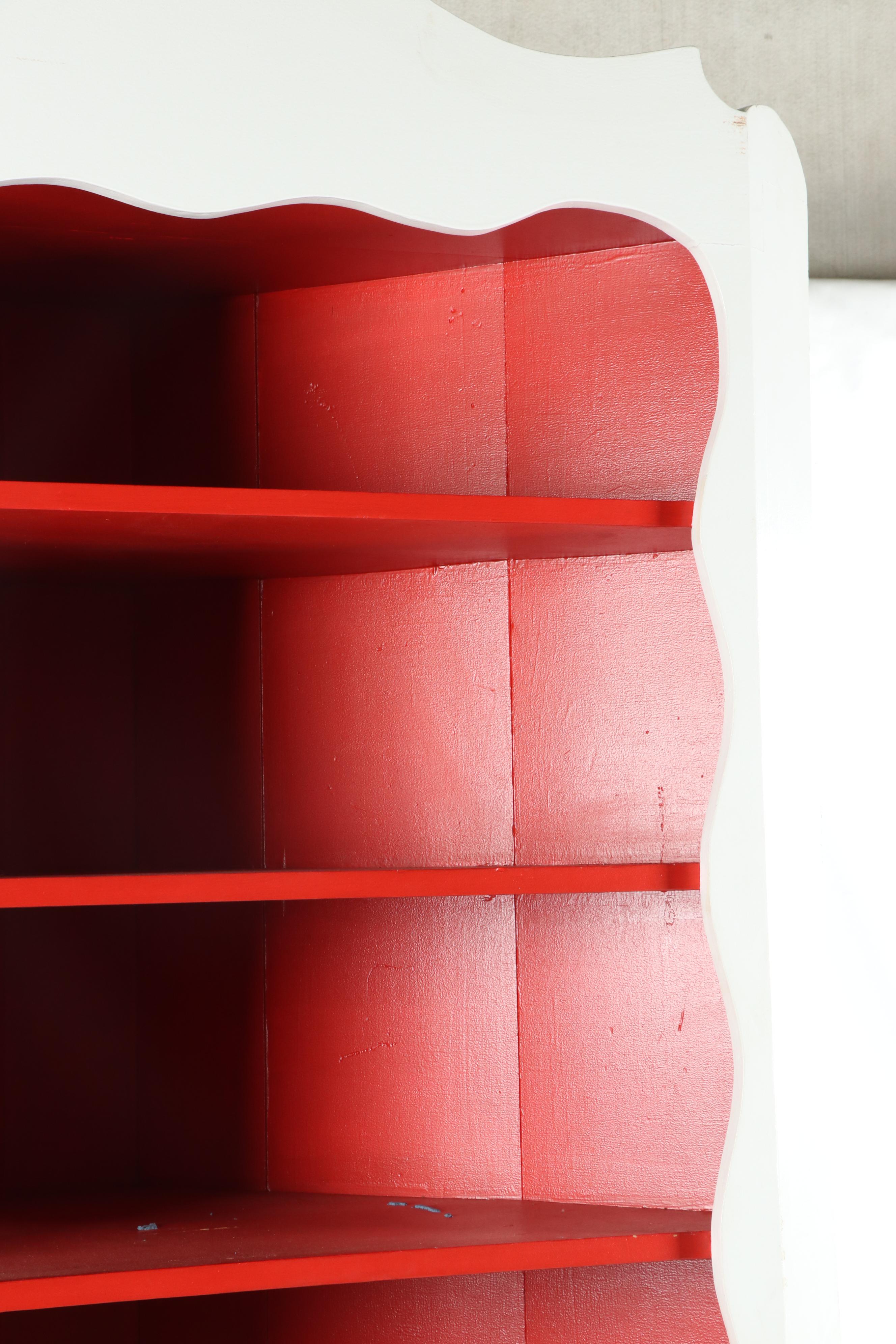 Painted Corner Cabinet, Early 20th Century