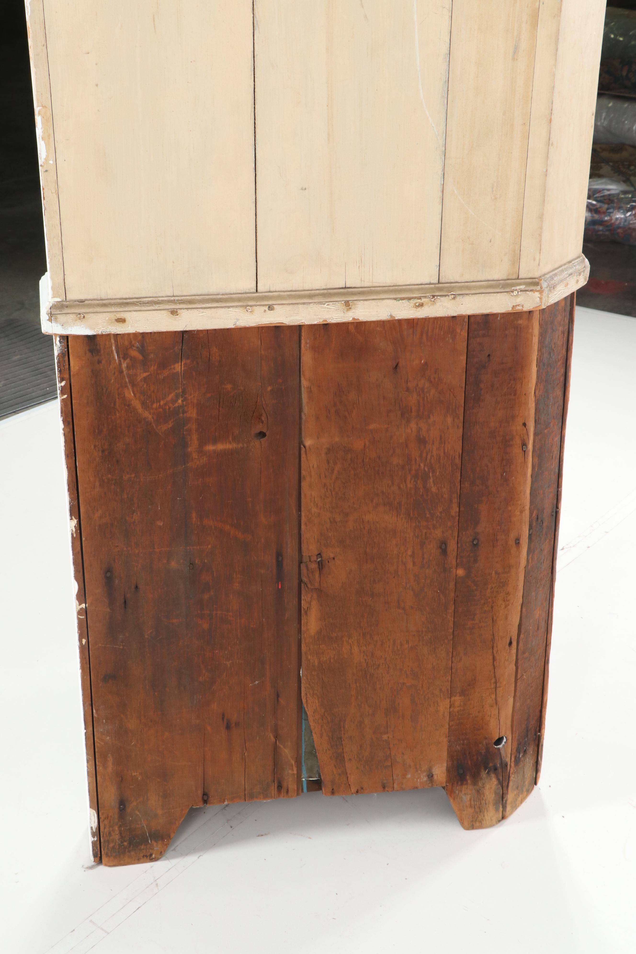 Painted Corner Cabinet, Early 20th Century