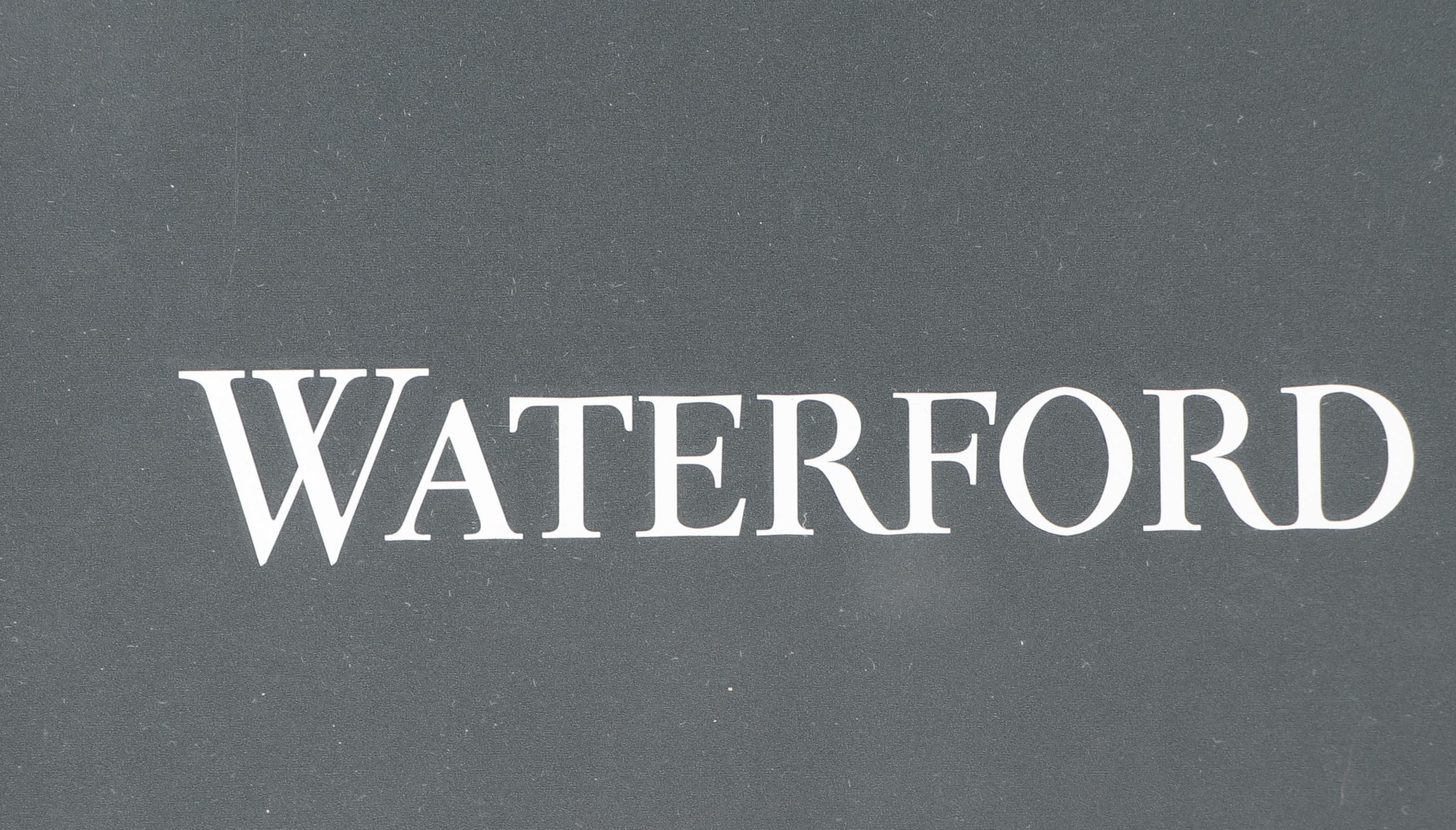 Waterford Silver Plate 8" x 10" Picture Frame