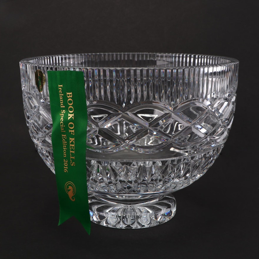 Waterford Crystal 2016 Ireland Special Edition "Book of Kells" Bowl