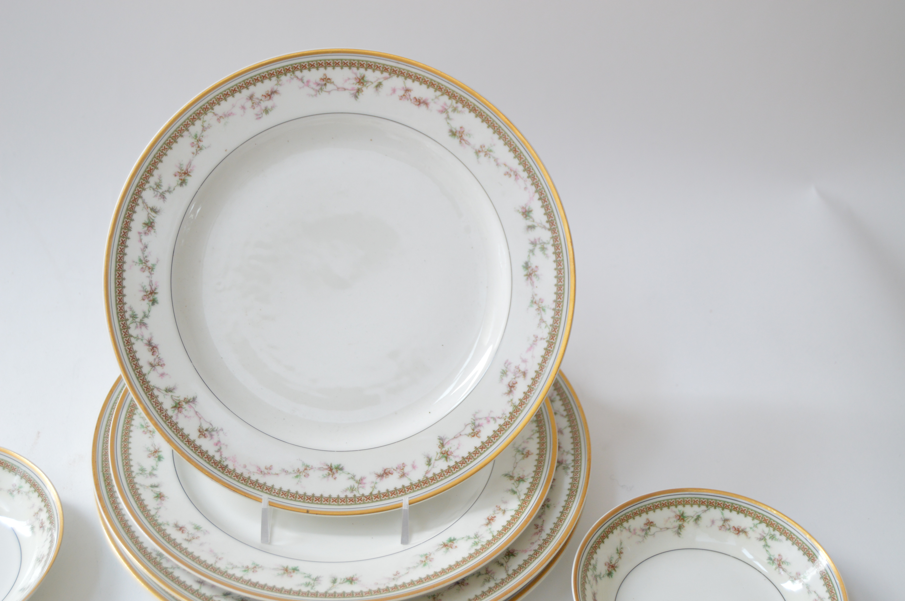 Haviland "Yale" Bone China Dinnerware, Setting for Two