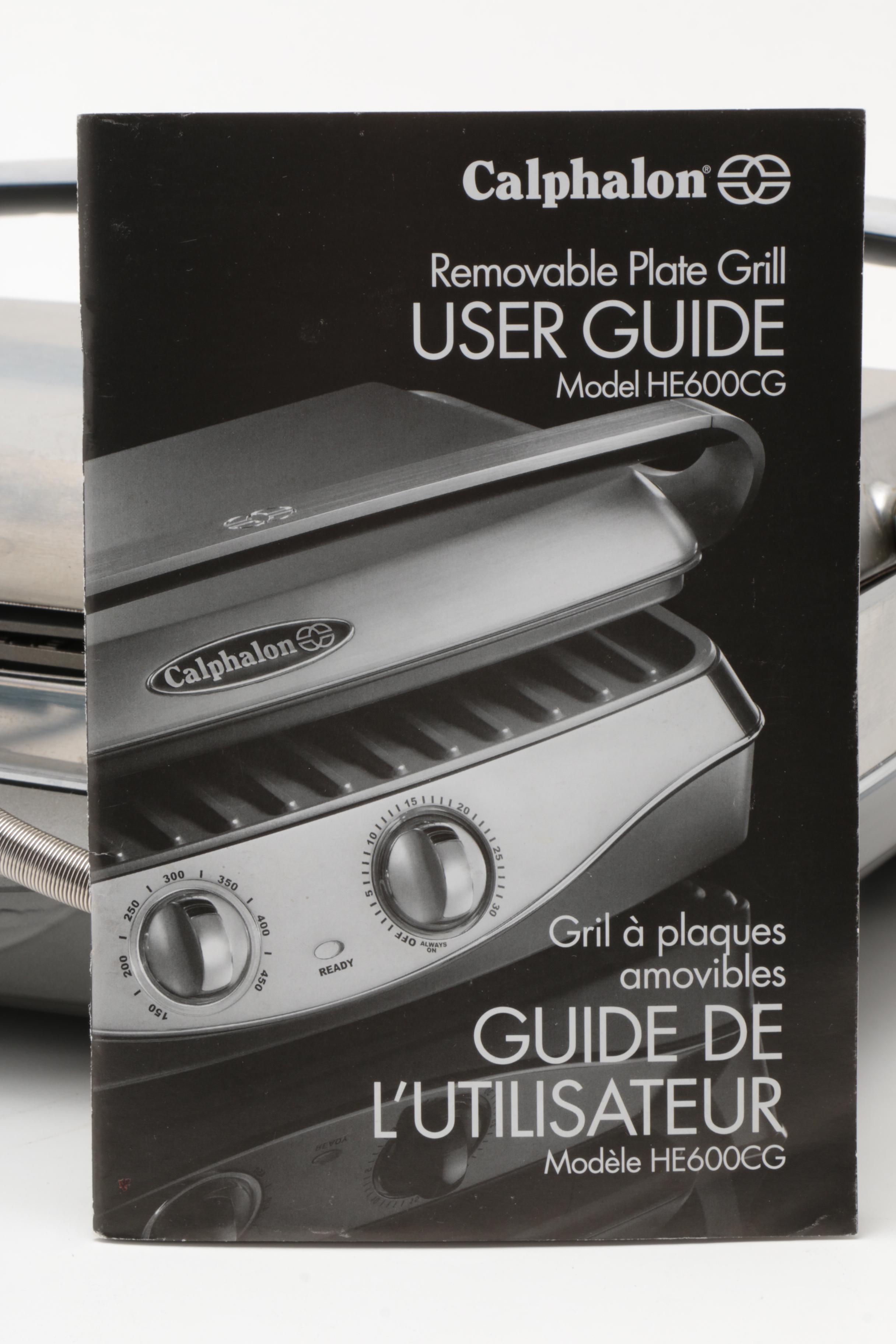 Calphalon Removable Plate Grill