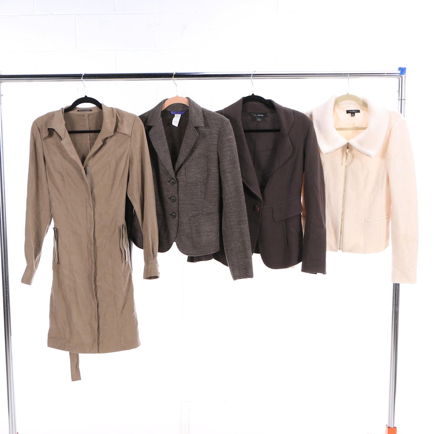 Women's Outerwear and Blazers Including St. John and Elie Tahari
