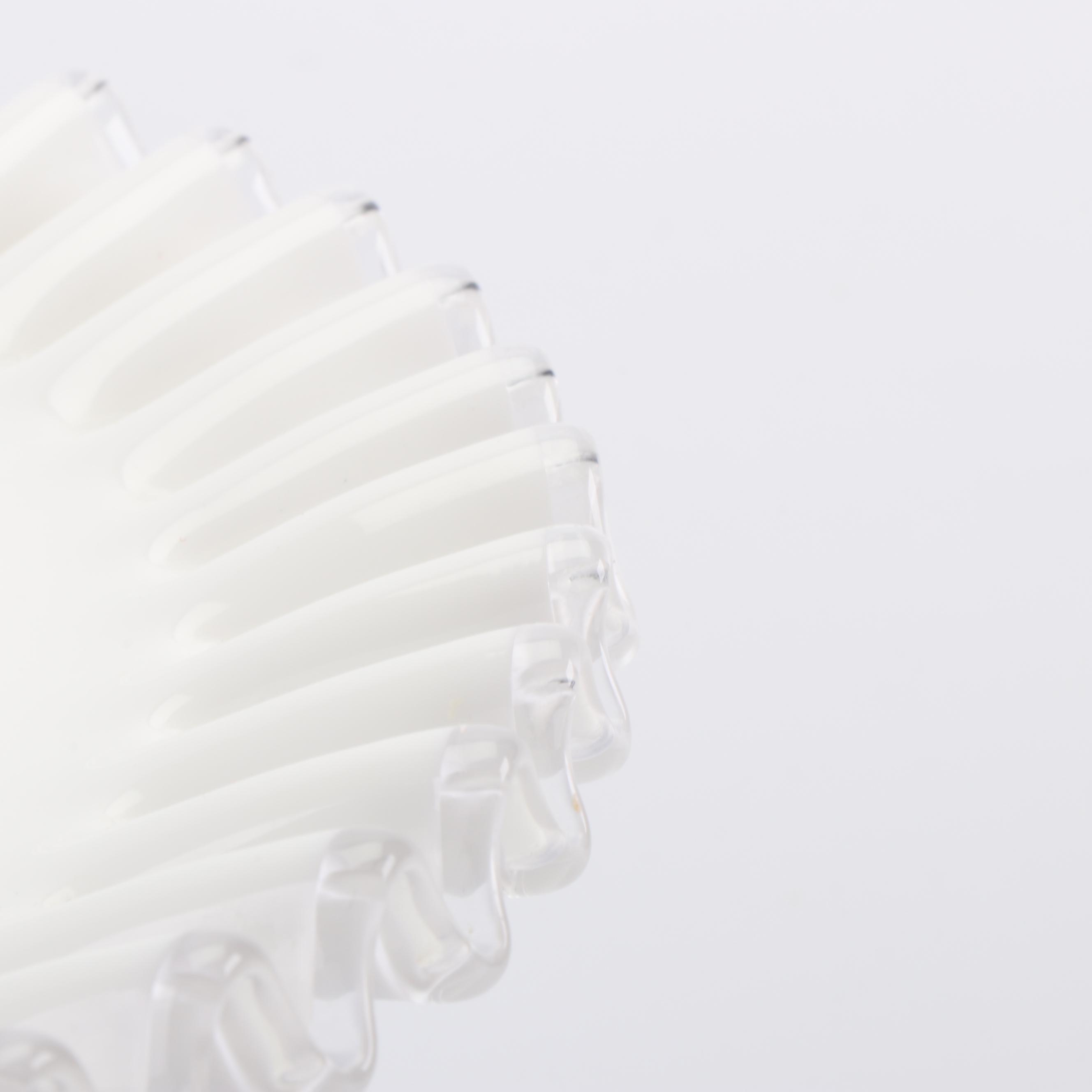 Vintage Fenton "Silver Crest" Glass Cake Stand