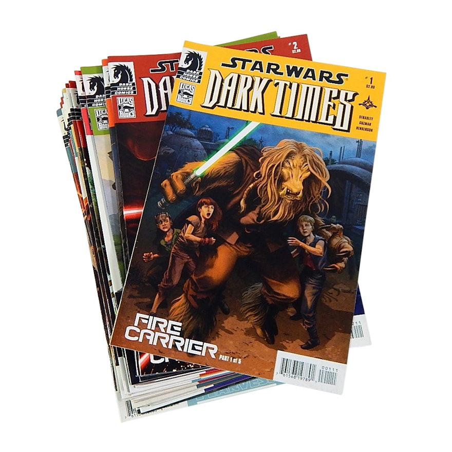 Modern Age Dark Horse Comics with "Star Wars Dark Times" Comic Books