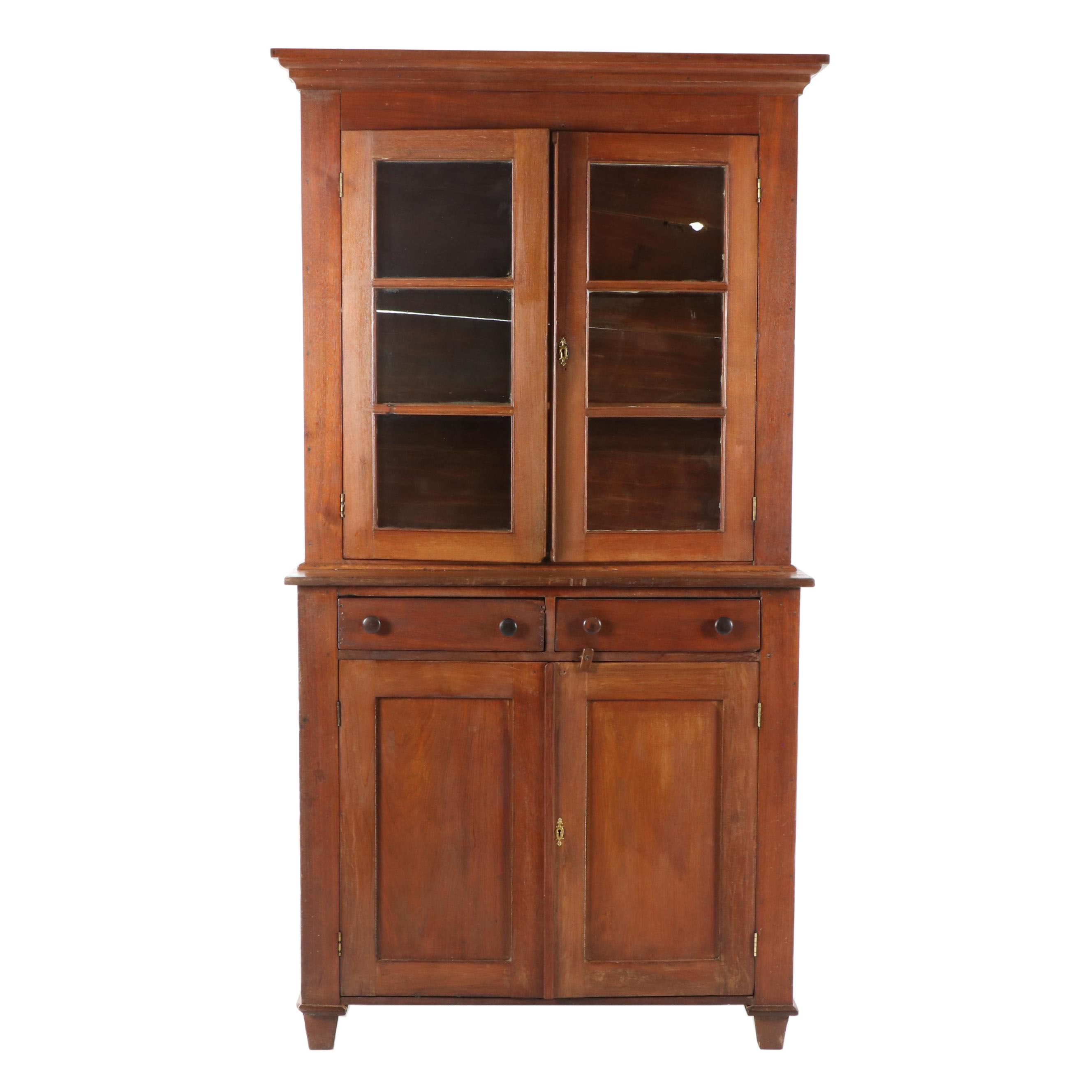 Cherrywood China Cabinet, Late 19th Century