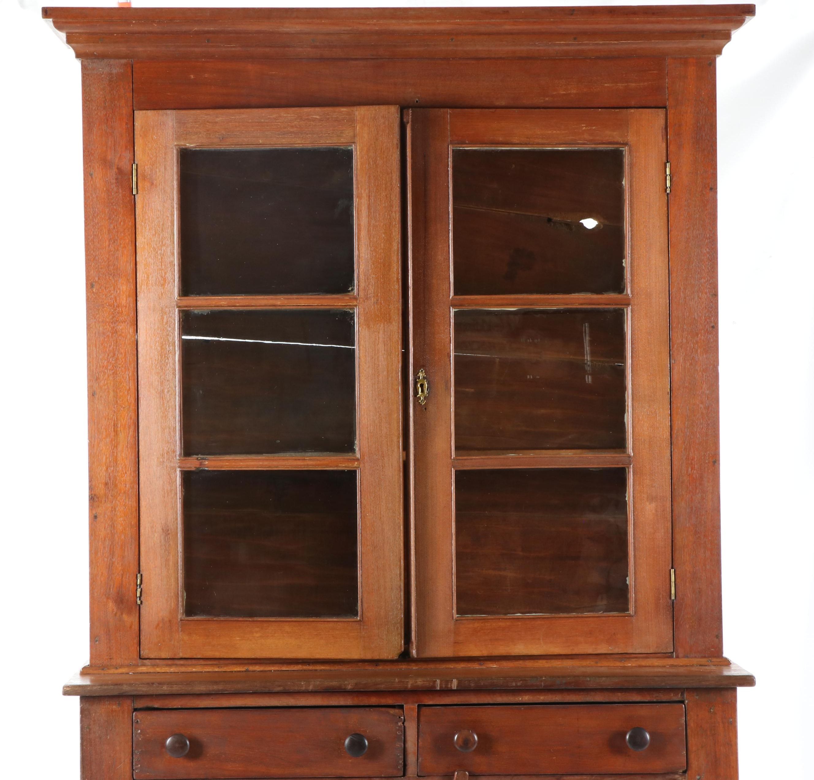 Cherrywood China Cabinet, Late 19th Century