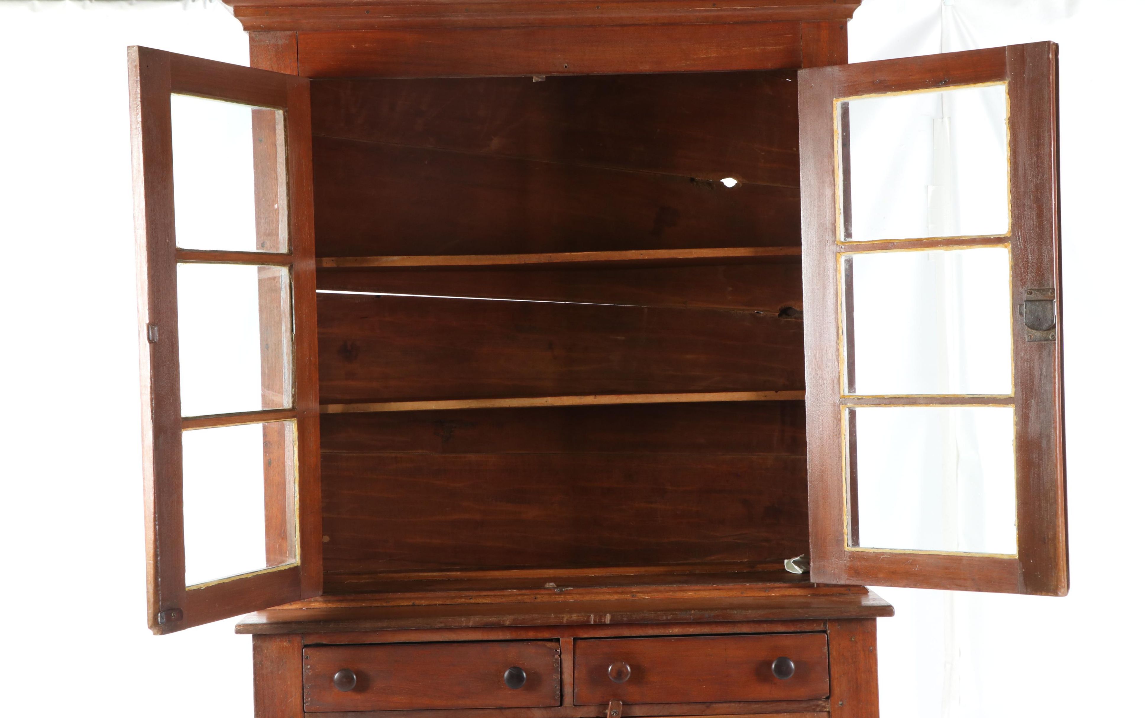 Cherrywood China Cabinet, Late 19th Century