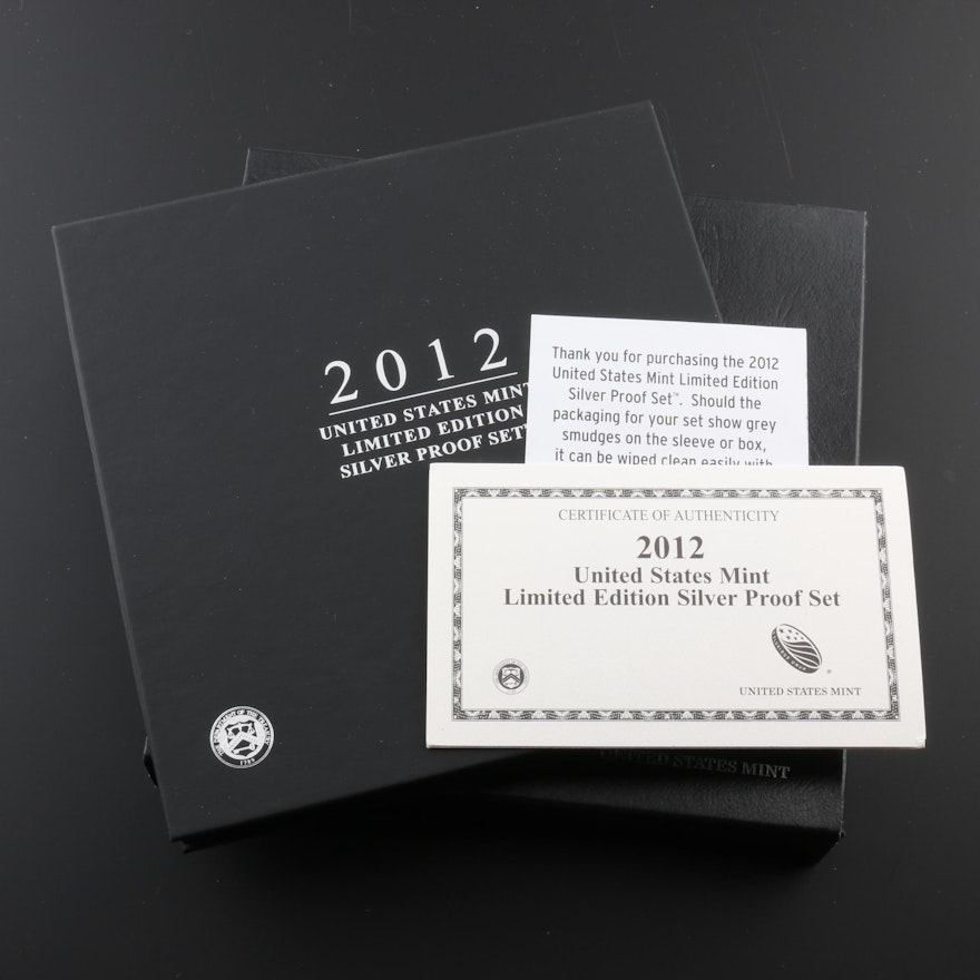 2012 U.S. Mint Limited Edition Silver Proof Set