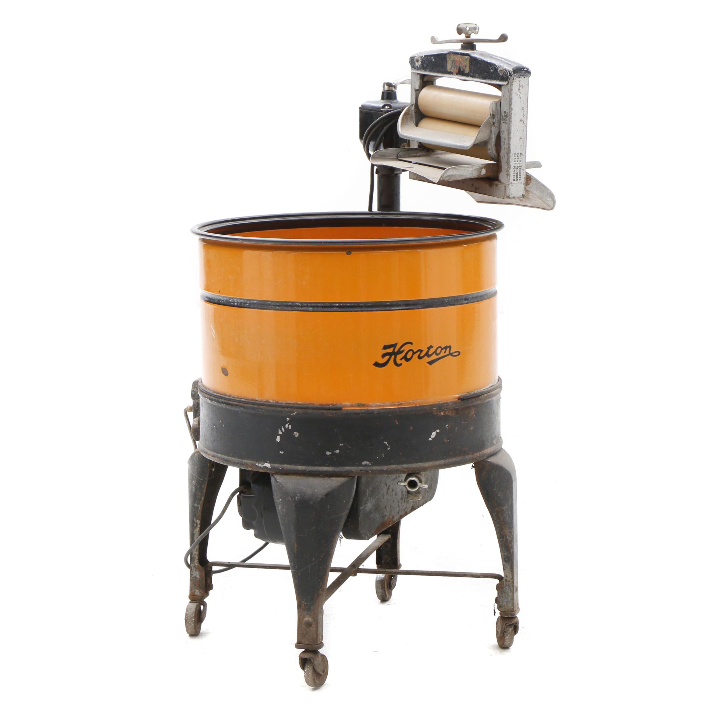 "Horton Perfect 36" Wringer Washing Machine, Early to Mid 20th Century