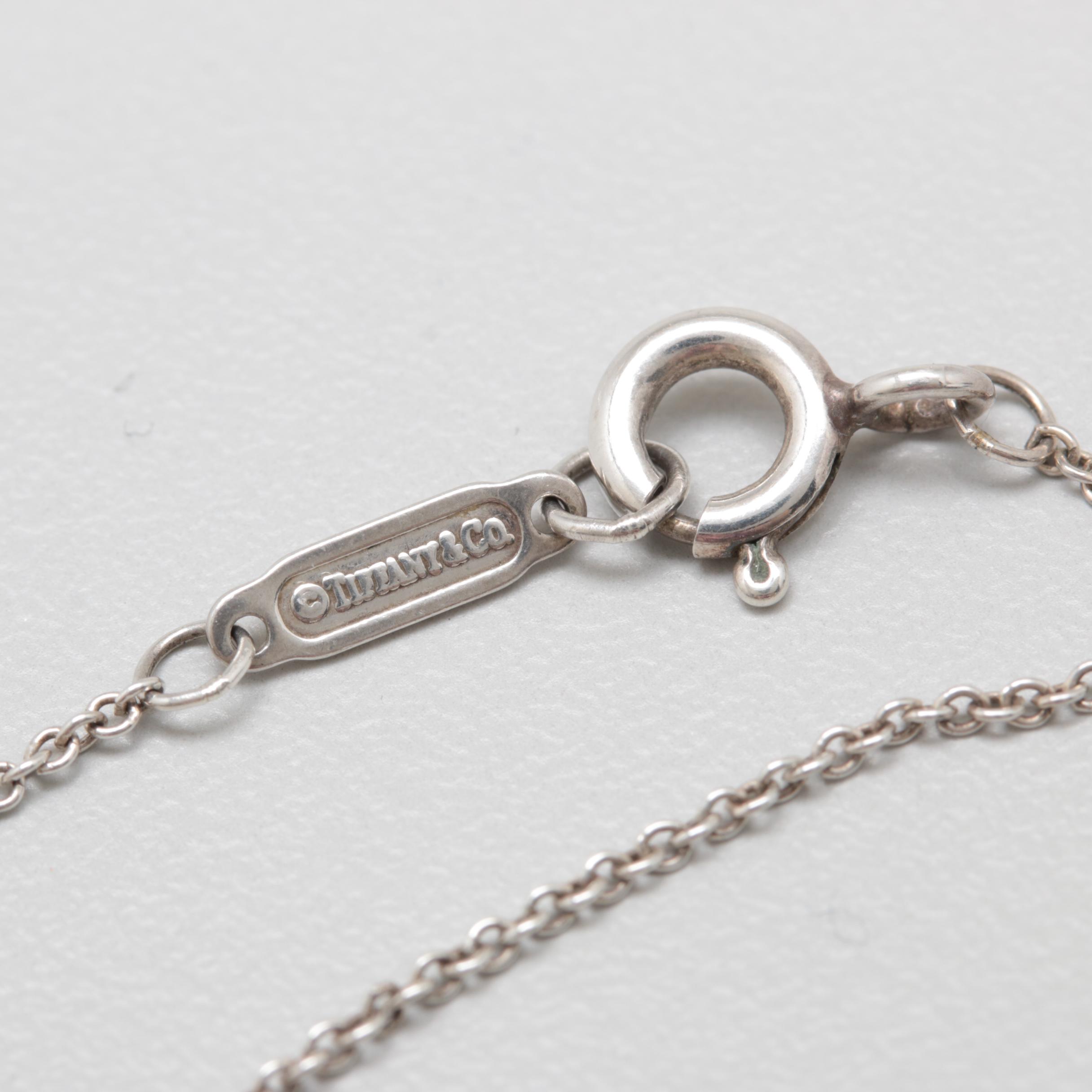 Tiffany & Co. "Return To Tiffany Collection" Sterling Silver Heart Necklace