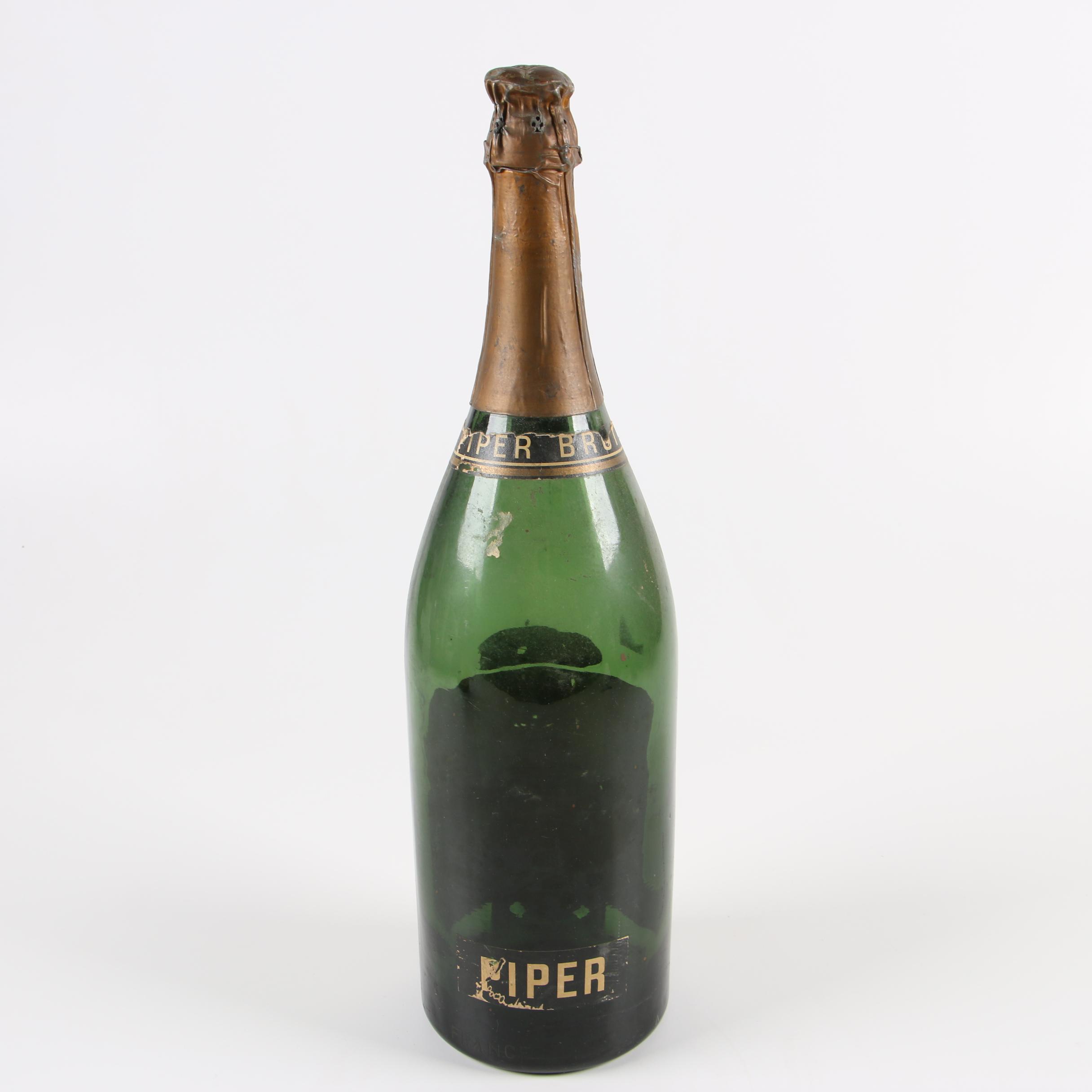 Piper-Heidsieck and Mumm Gordon Rouge Champagne Bottles