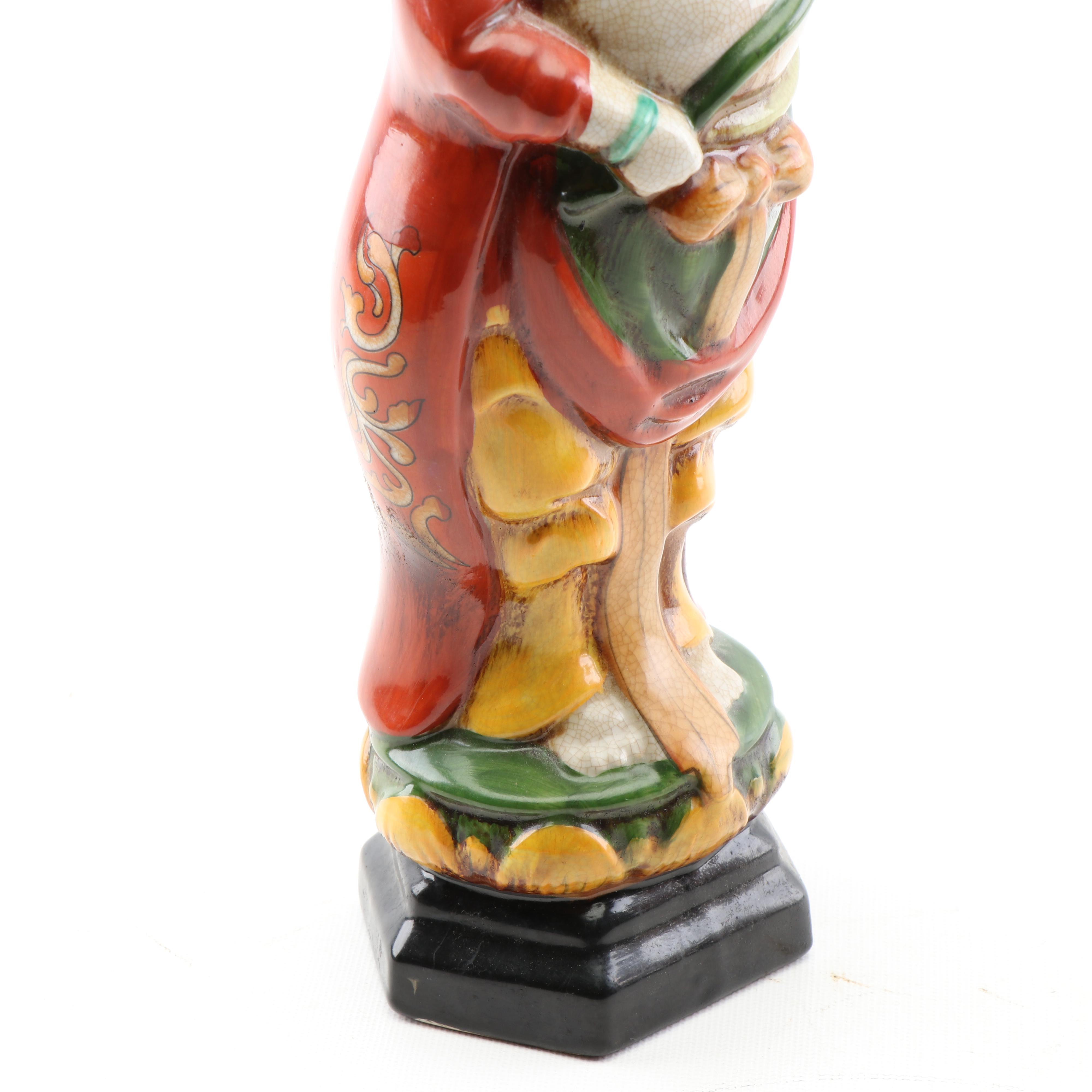 Chinese Inspired Ceramic Figurines