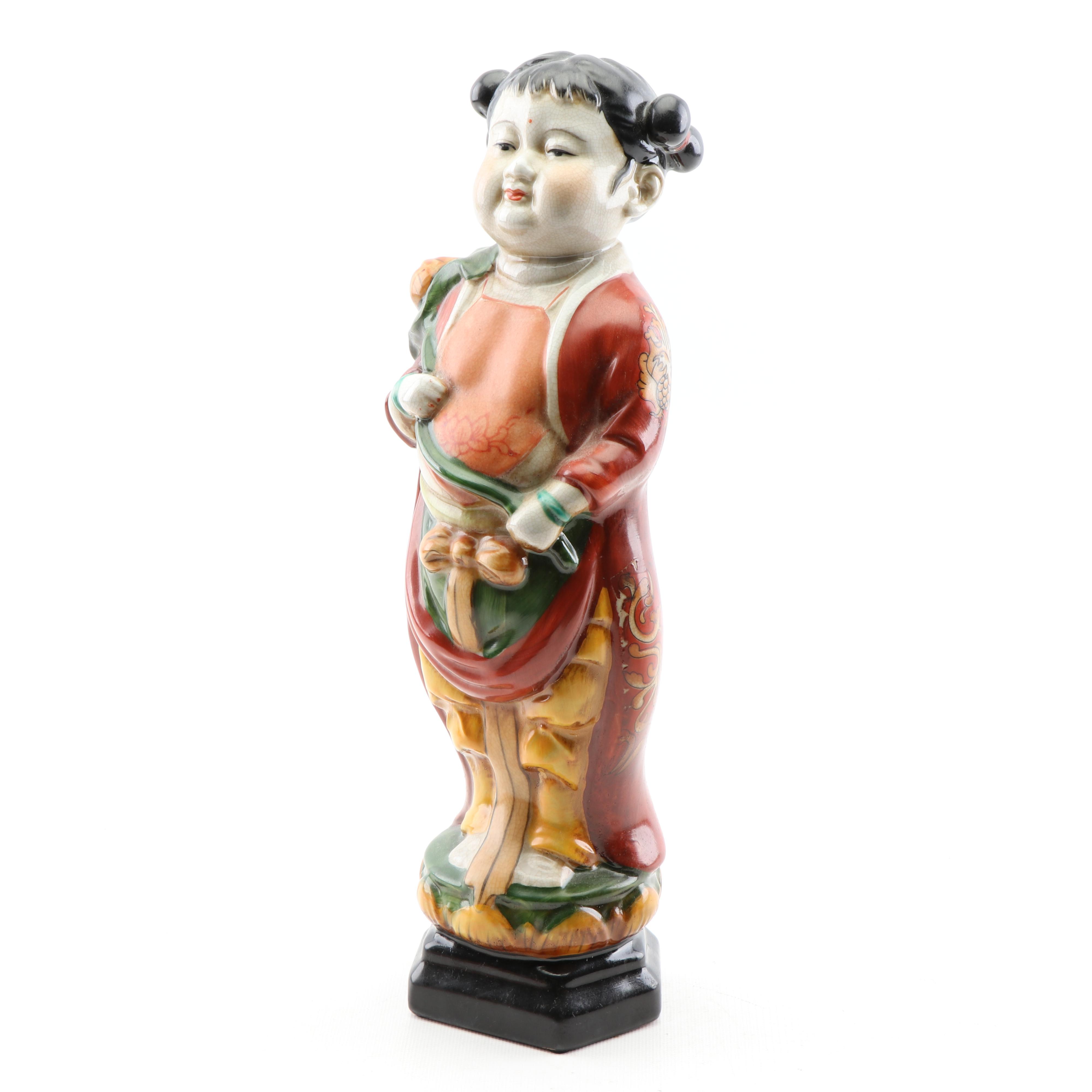 Chinese Inspired Ceramic Figurines