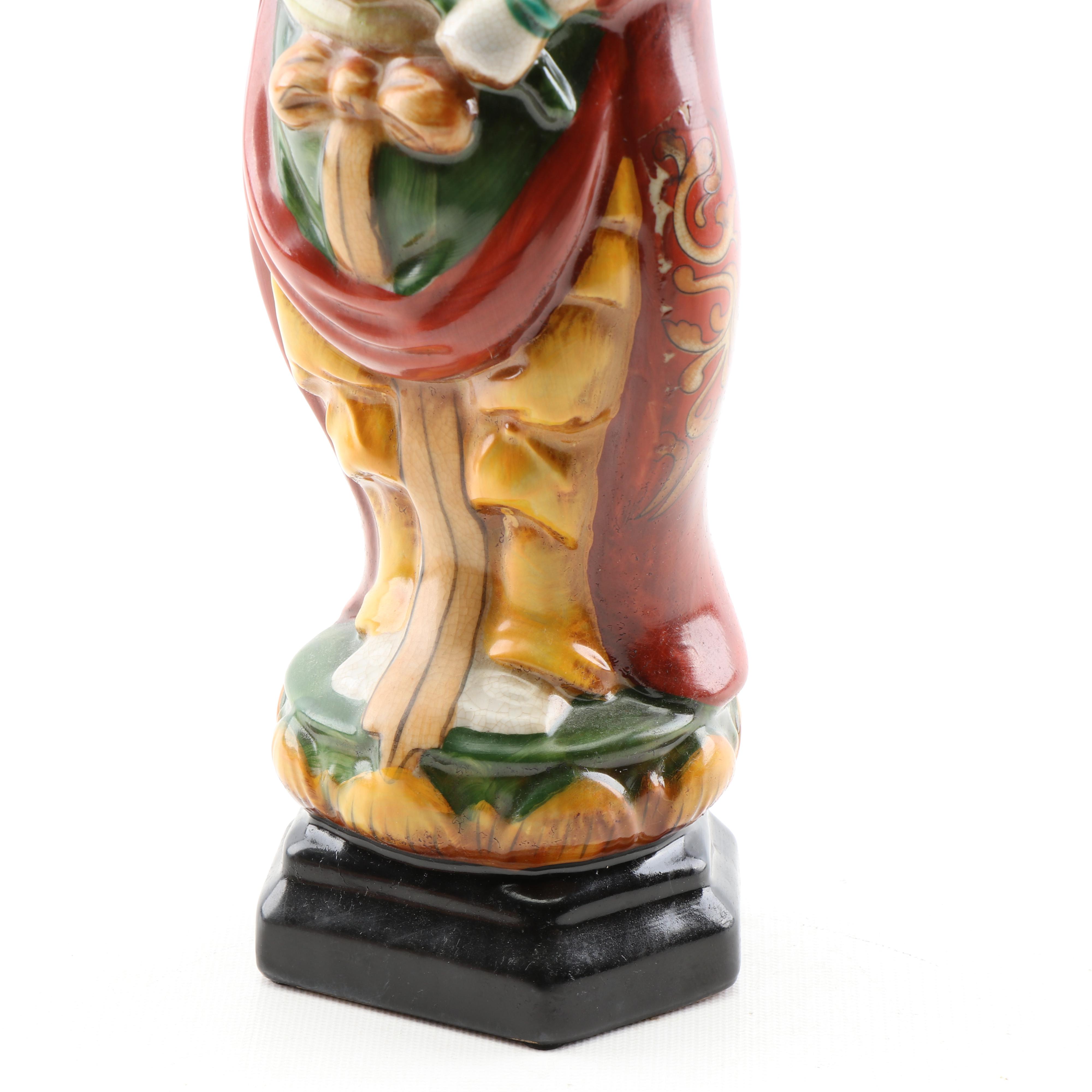 Chinese Inspired Ceramic Figurines