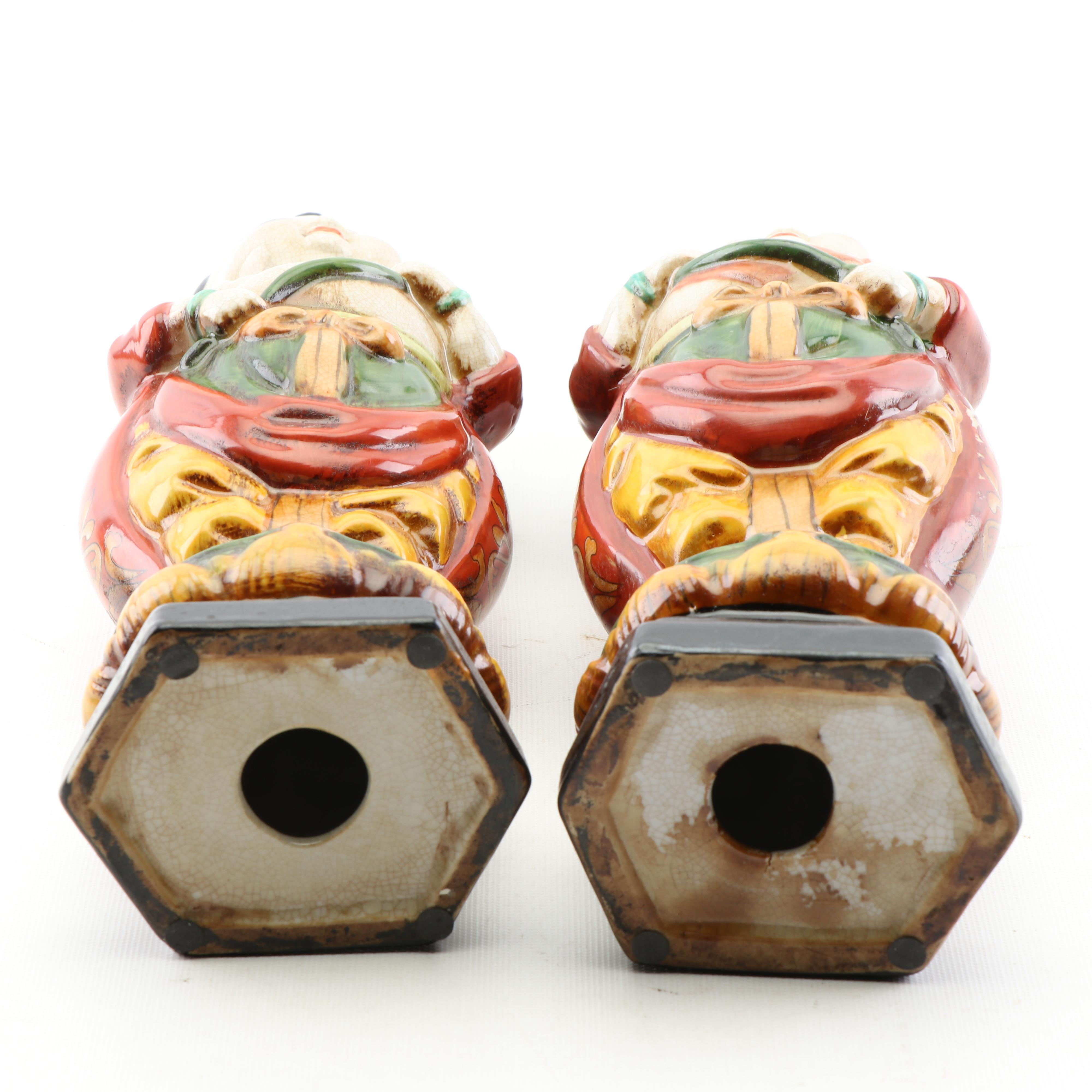 Chinese Inspired Ceramic Figurines