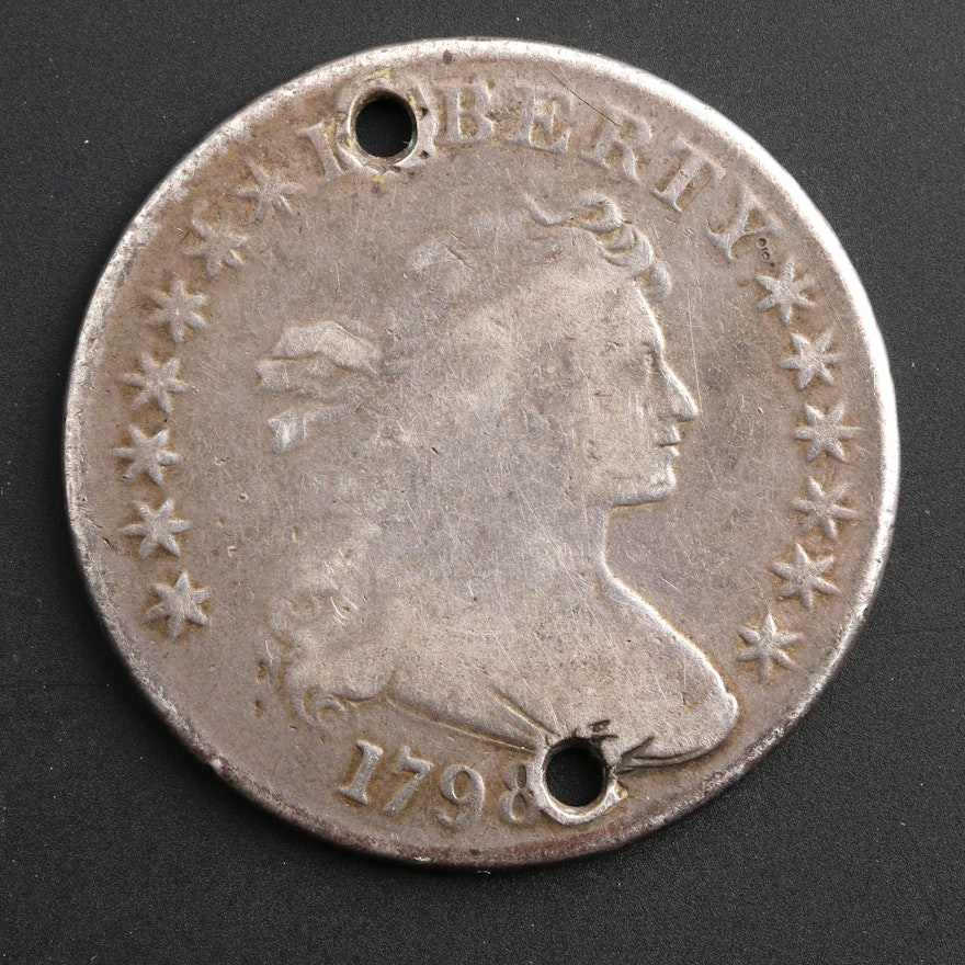 1798 Draped Bust Silver Dollar