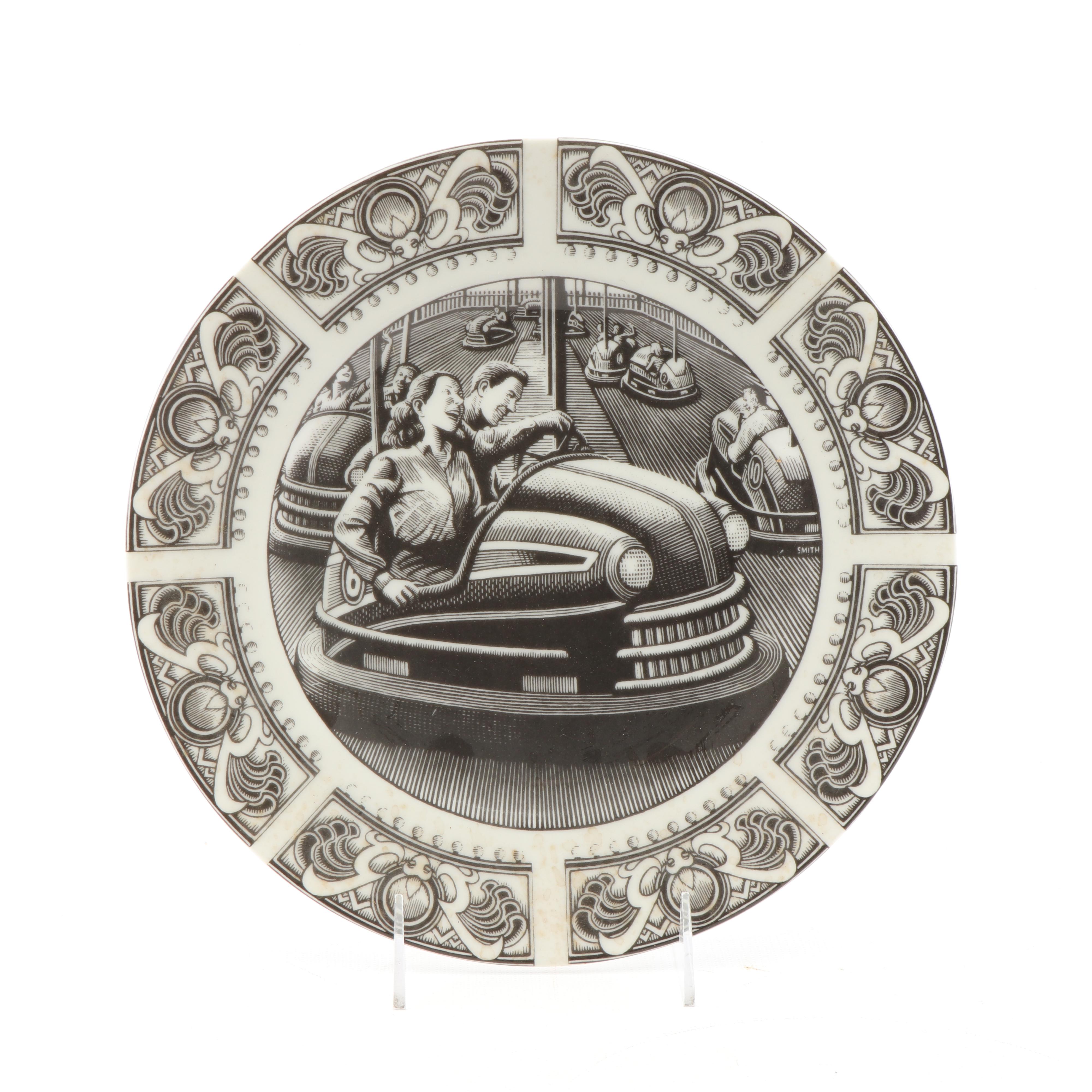 222 Fifth "Slice Of Life" Ceramic Salad and Dinner Plates