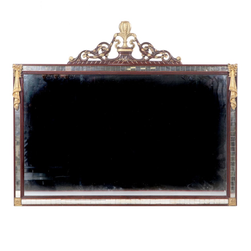 Neoclassical Style Gilt Wood Wall Mirror