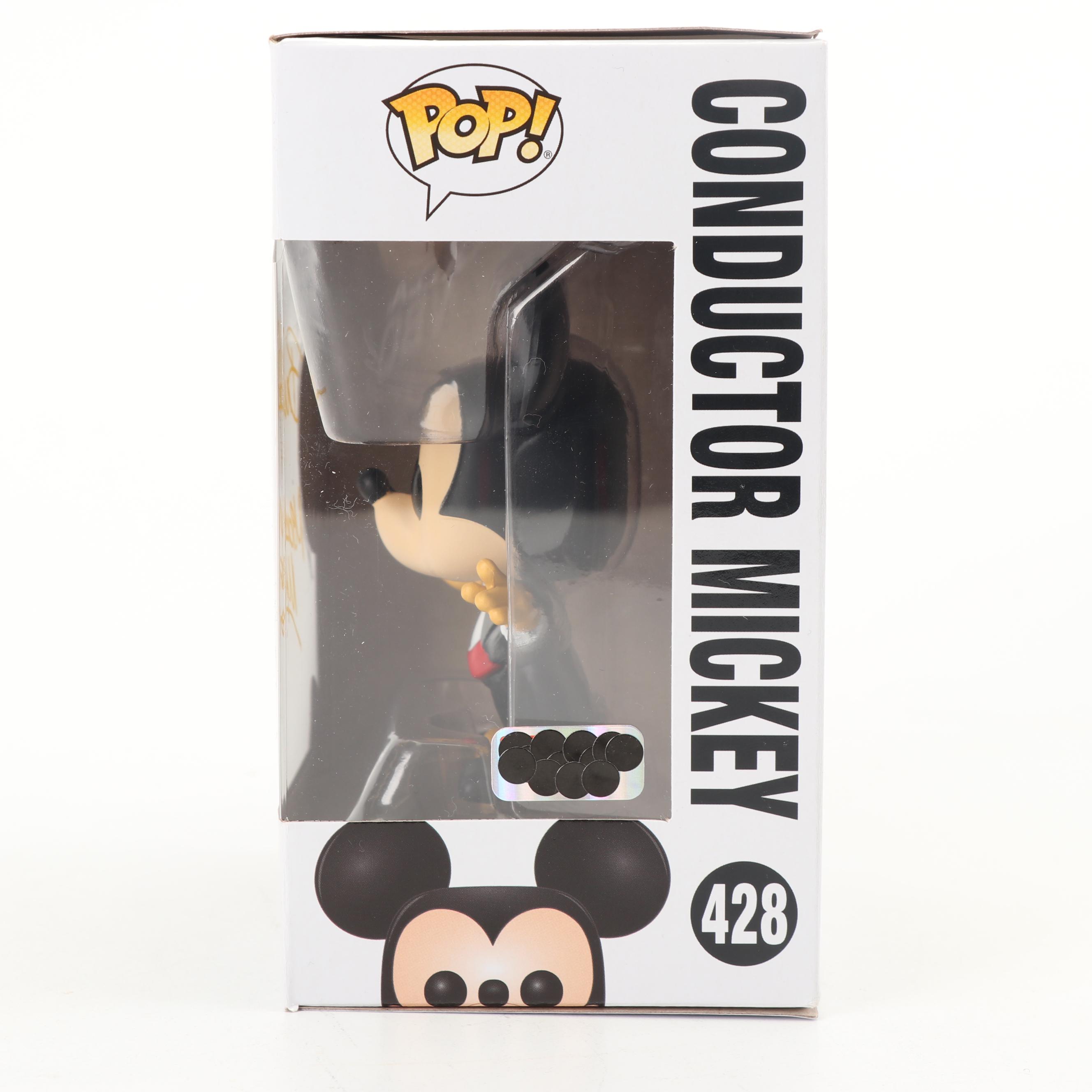 Bret Iwan Autographed "Conductor Mickey" Mickey Mouse Funko POP! Figure