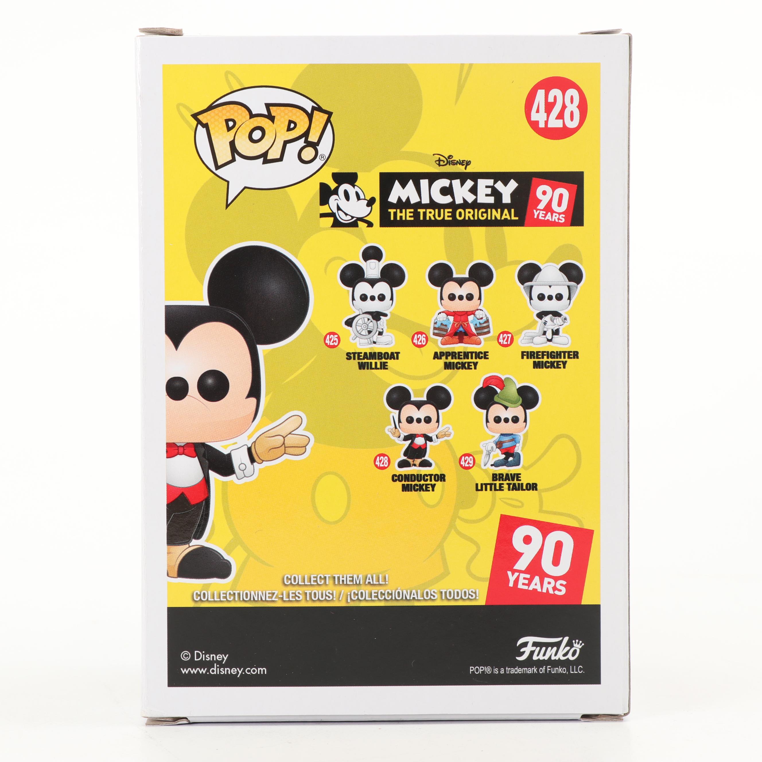 Bret Iwan Autographed "Conductor Mickey" Mickey Mouse Funko POP! Figure
