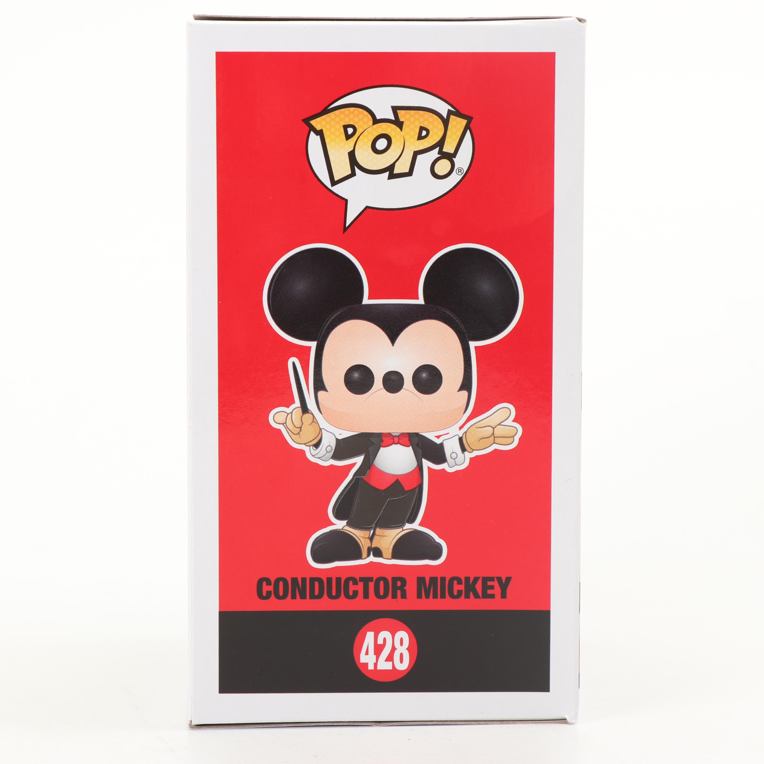 Bret Iwan Autographed "Conductor Mickey" Mickey Mouse Funko POP! Figure