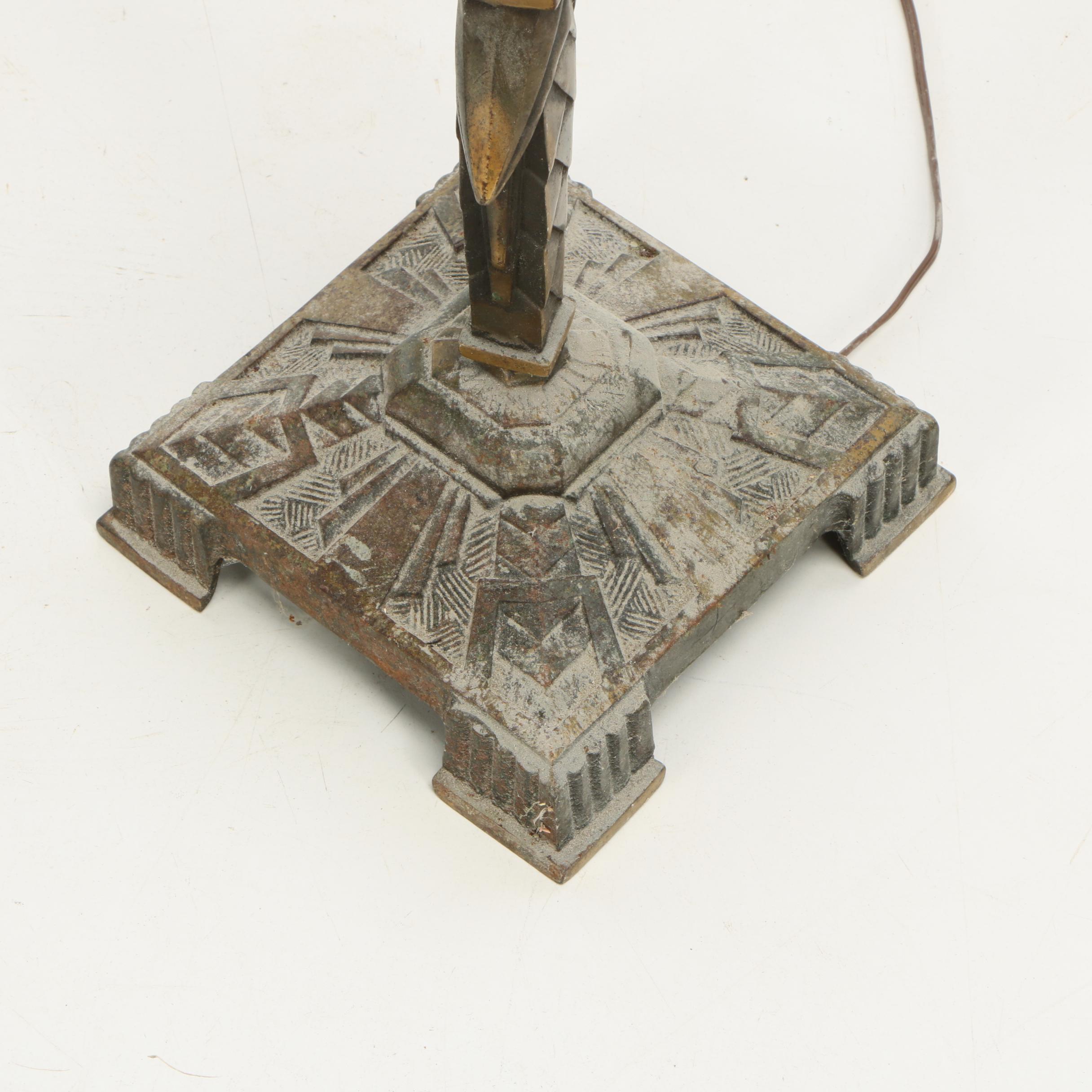 Art Deco Hanging Lantern Floor Lamps