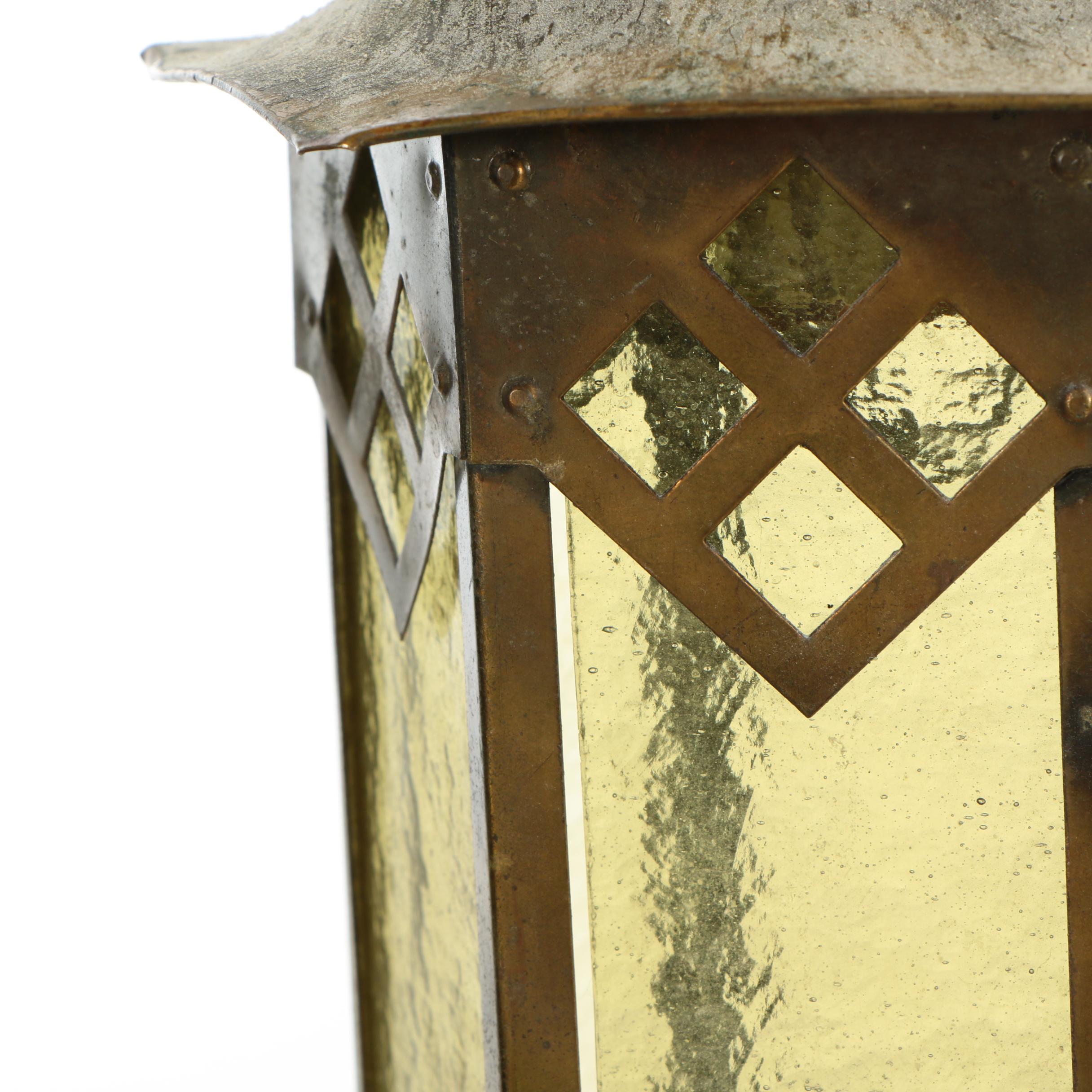 Art Deco Hanging Lantern Floor Lamps