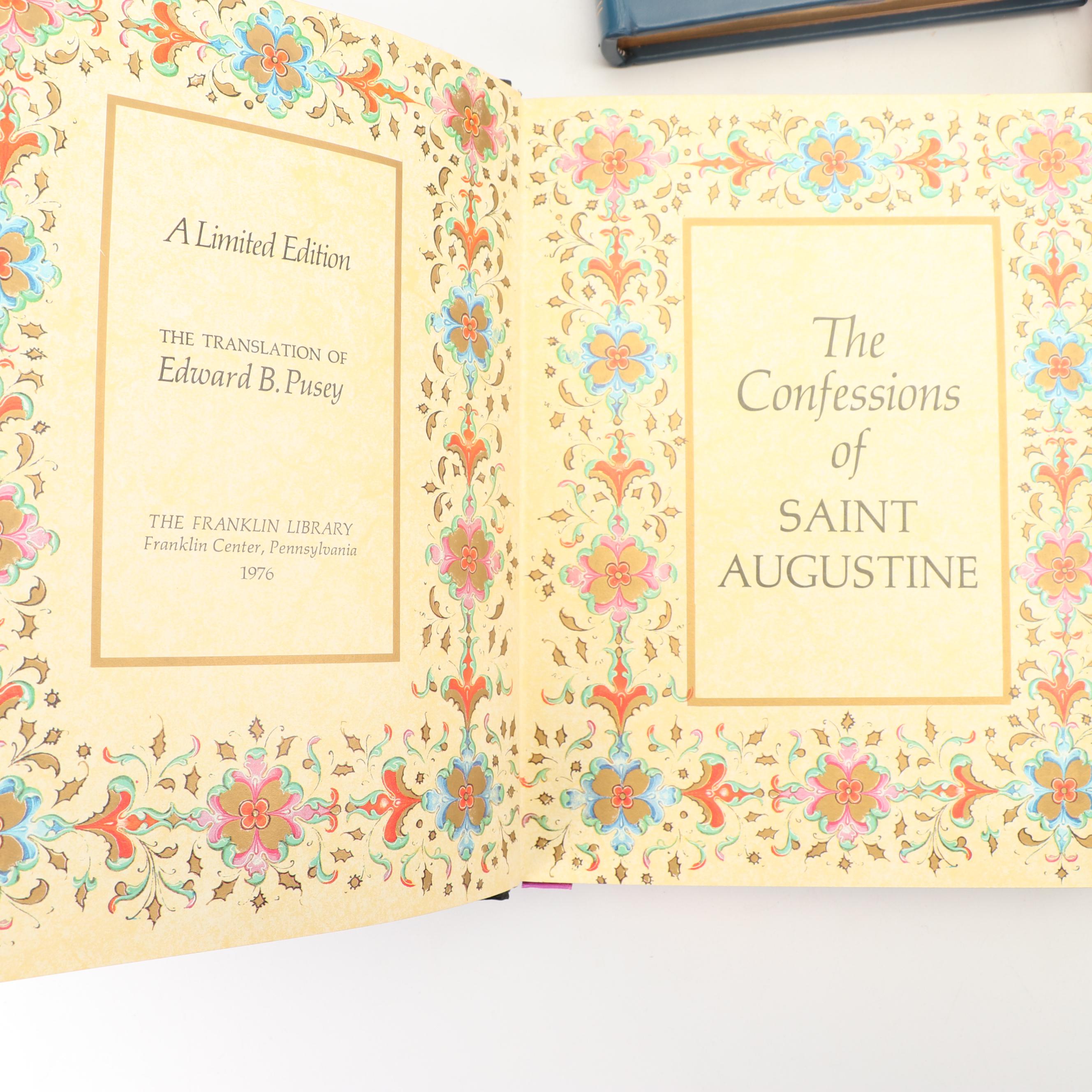 Franklin Library Editions of Classic Novels Including "Vanity Fair"