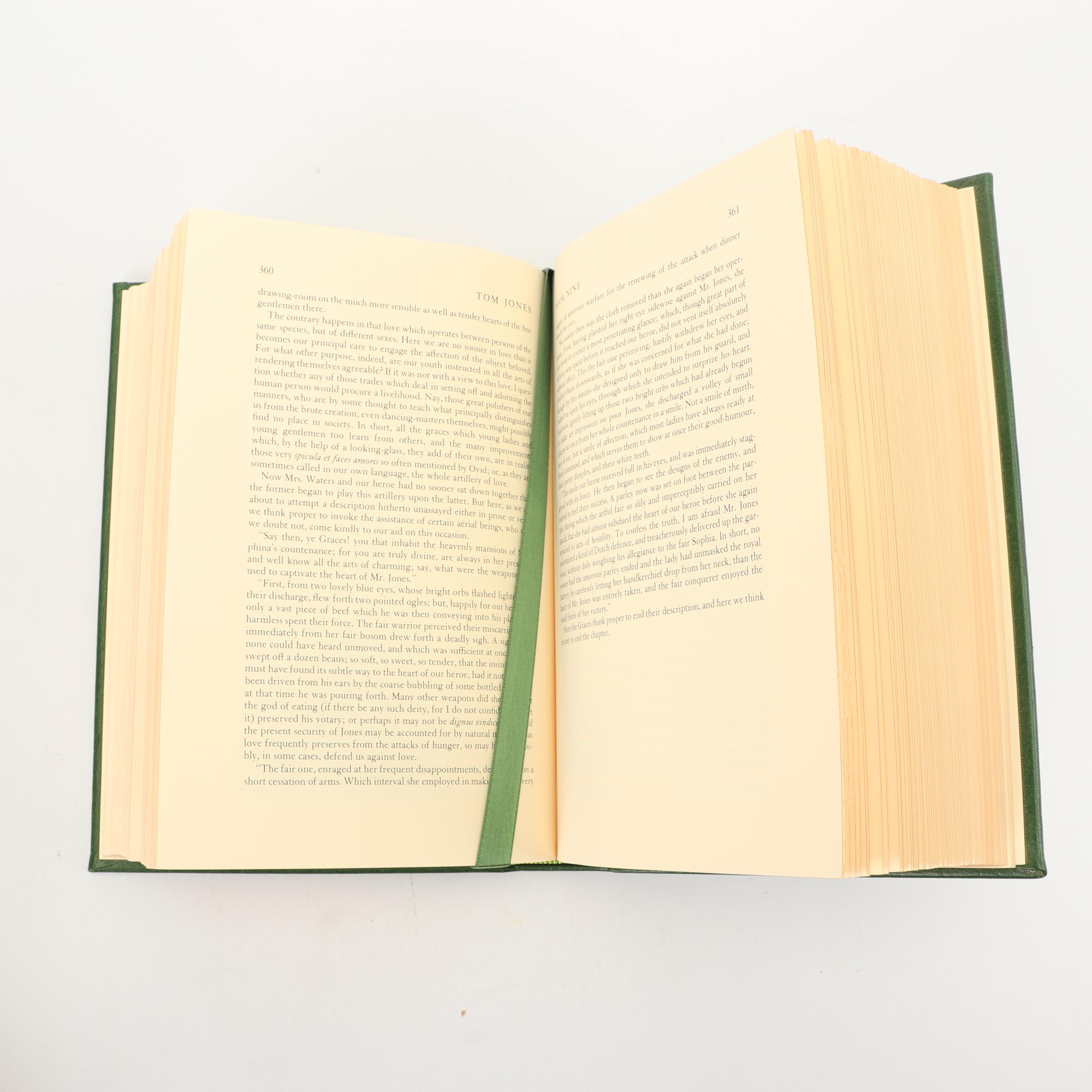 Franklin Library Editions of Classic Novels Including "Vanity Fair"