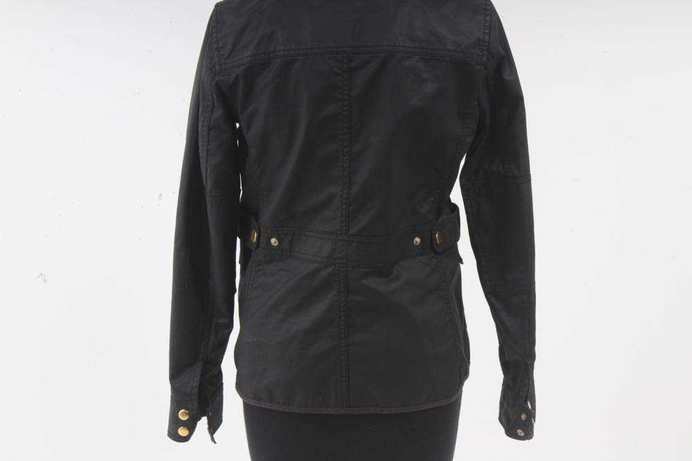 J. Crew Relaxed Boyfriend Black Field Jacket