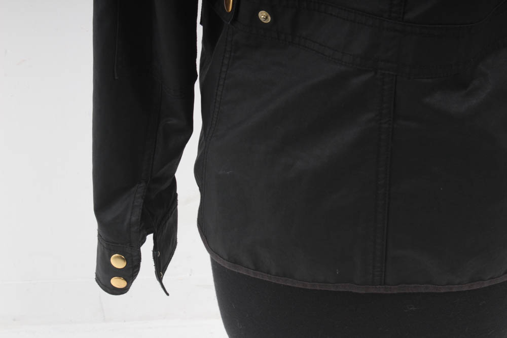 J. Crew Relaxed Boyfriend Black Field Jacket