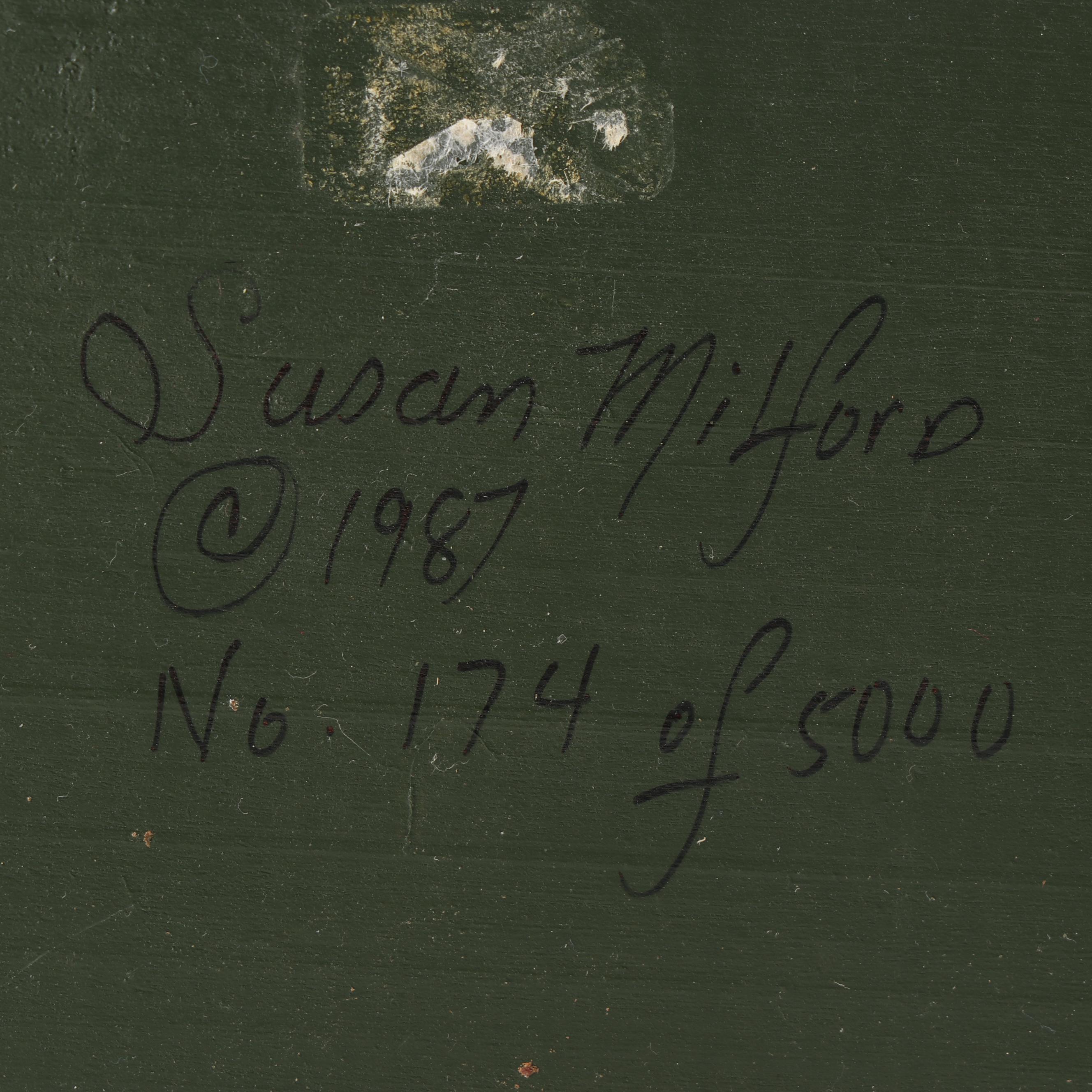 Susan Milford Hand-Painted Nutcrackers, "George Washington" and "Little General"